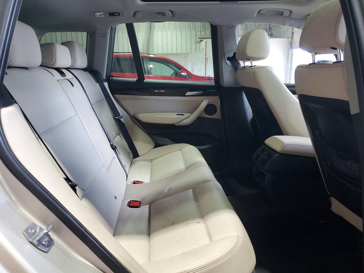 2014 Bmw X3 Xdrive35i Cream vin: 5UXWX7C58E0E75782