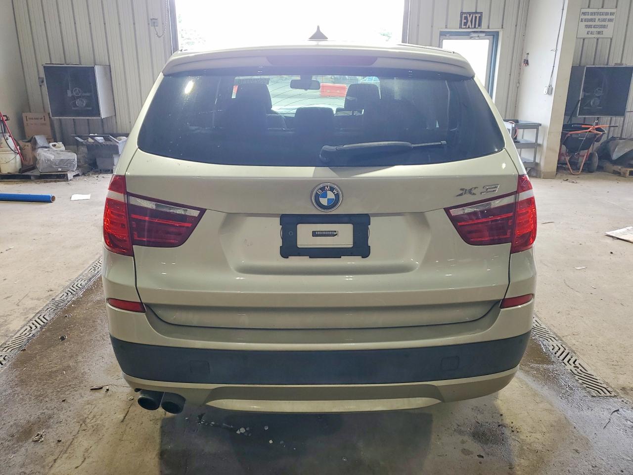 2014 Bmw X3 Xdrive35i Cream vin: 5UXWX7C58E0E75782