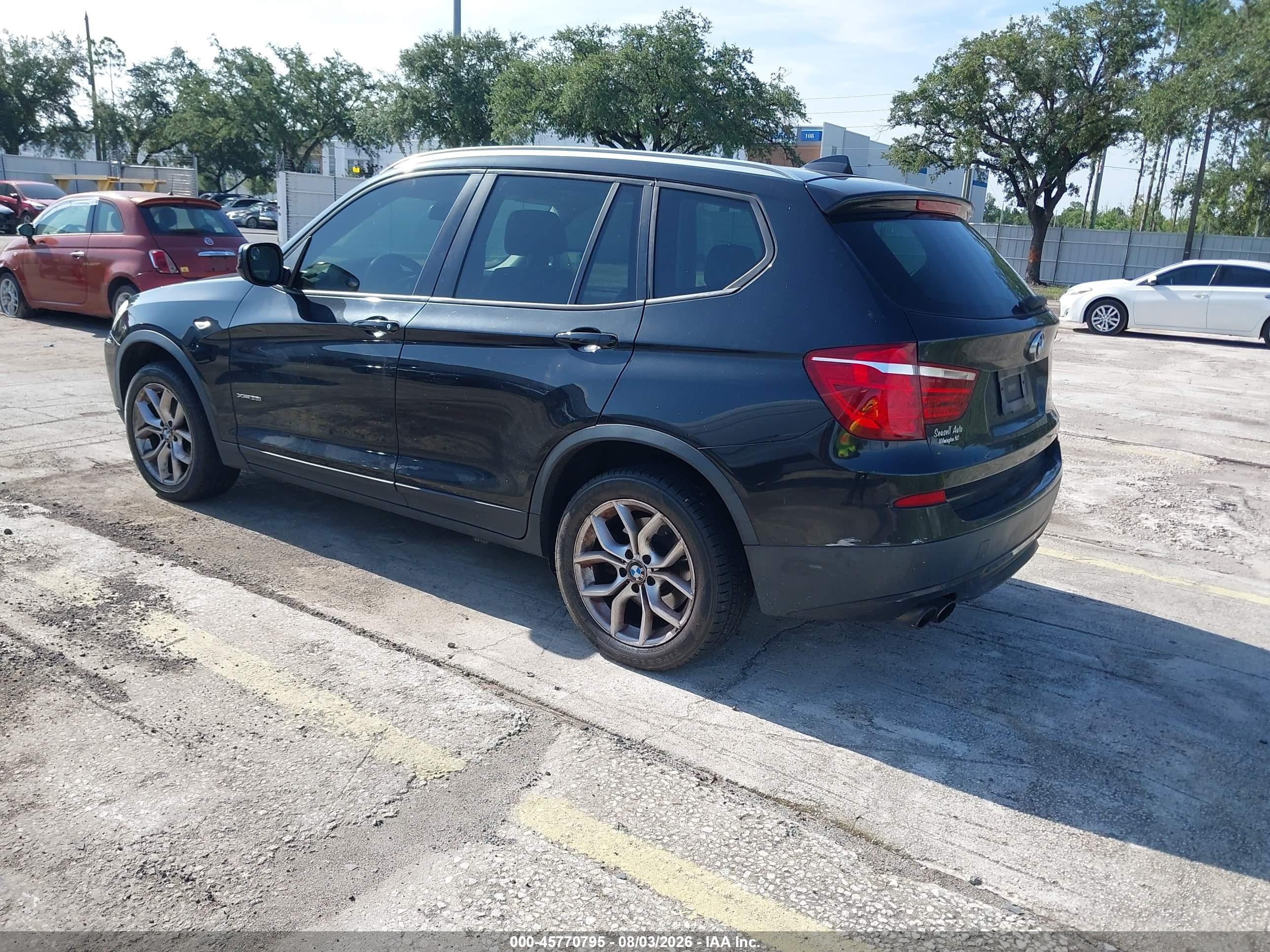 2014 Bmw X3 Xdrive35i Black vin: 5UXWX7C58E0E76950