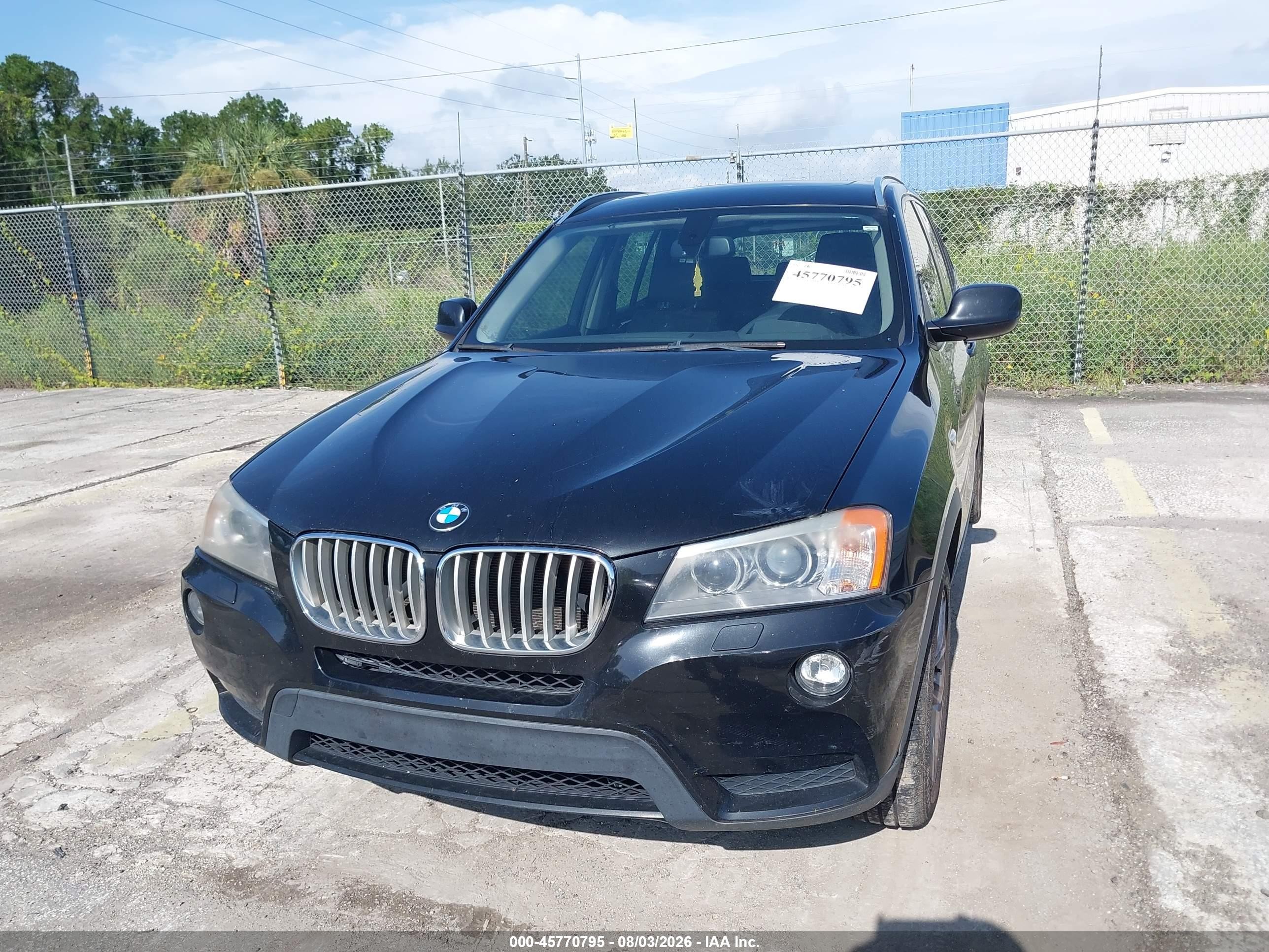 2014 Bmw X3 Xdrive35i Black vin: 5UXWX7C58E0E76950