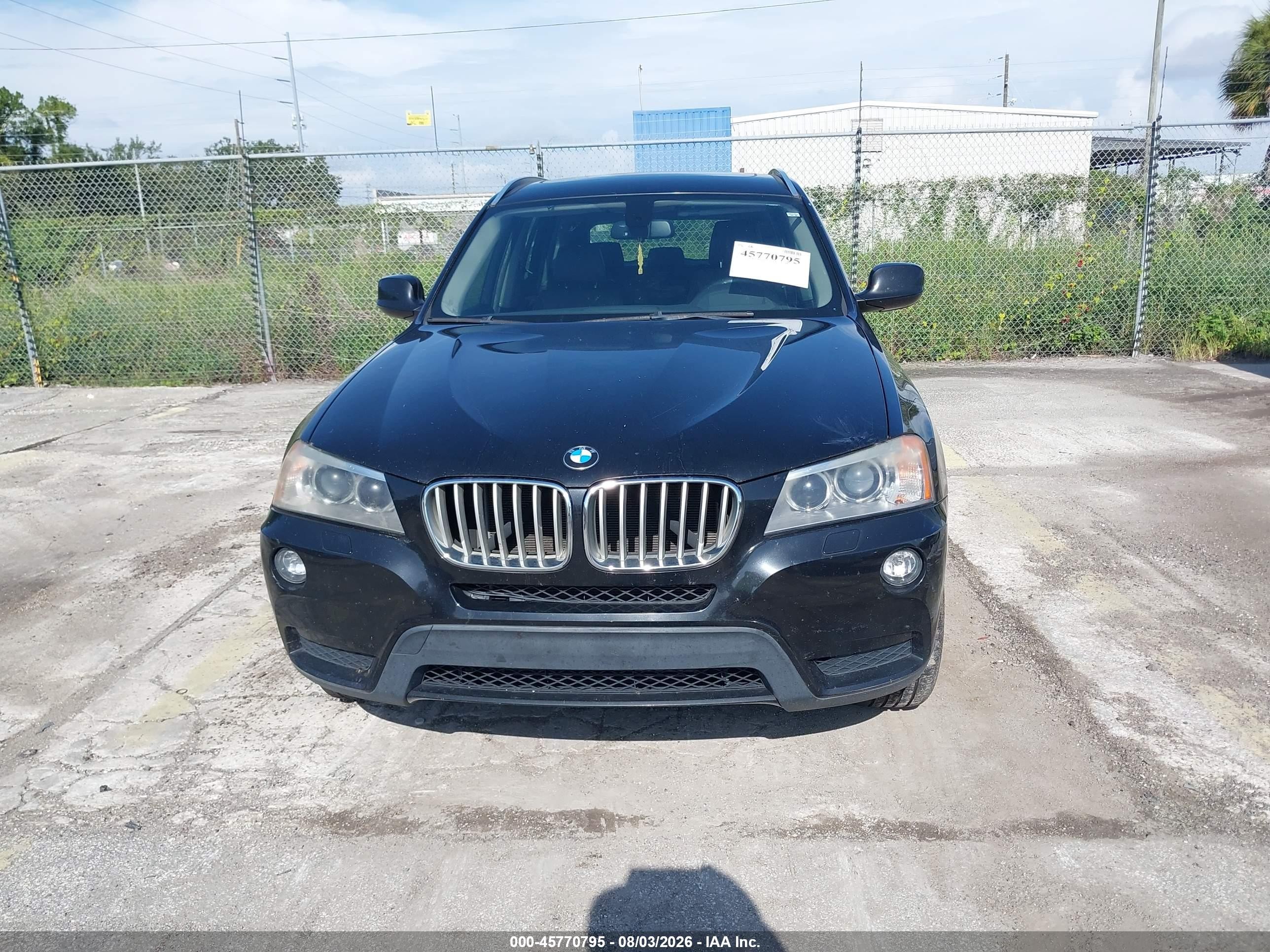 2014 Bmw X3 Xdrive35i Black vin: 5UXWX7C58E0E76950