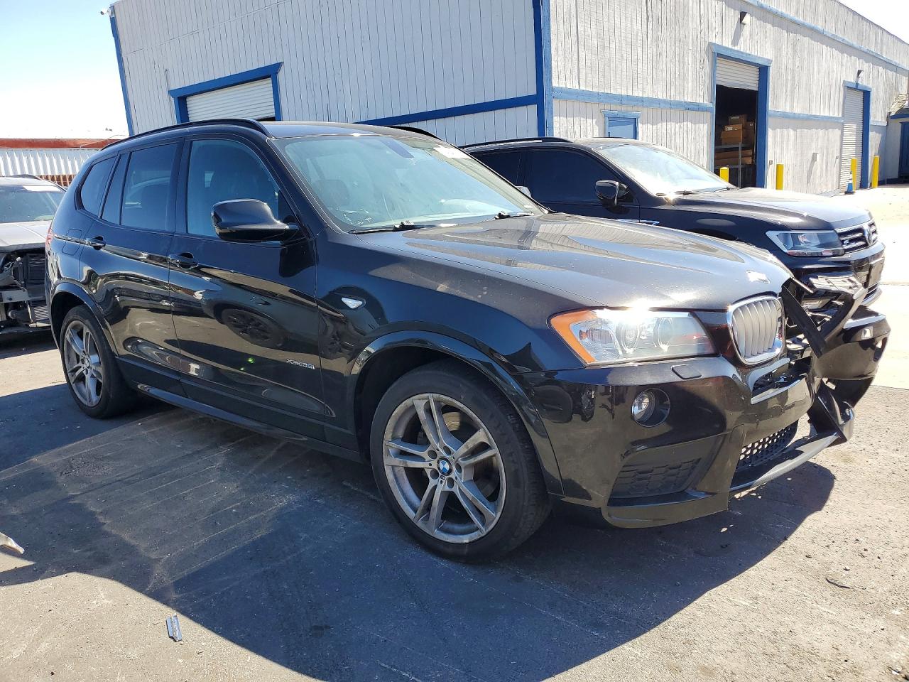 2014 Bmw X3 Xdrive35i Черный vin: 5UXWX7C58E0E80190