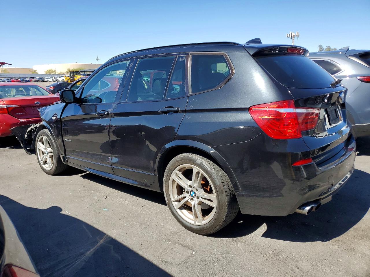 2014 Bmw X3 Xdrive35i Черный vin: 5UXWX7C58E0E80190