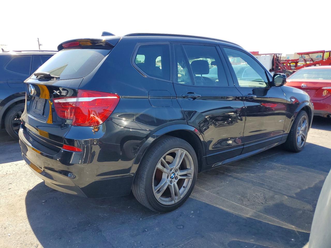 2014 Bmw X3 Xdrive35i Черный vin: 5UXWX7C58E0E80190