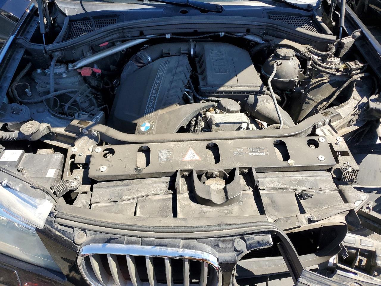 2014 Bmw X3 Xdrive35i Черный vin: 5UXWX7C58E0E80190
