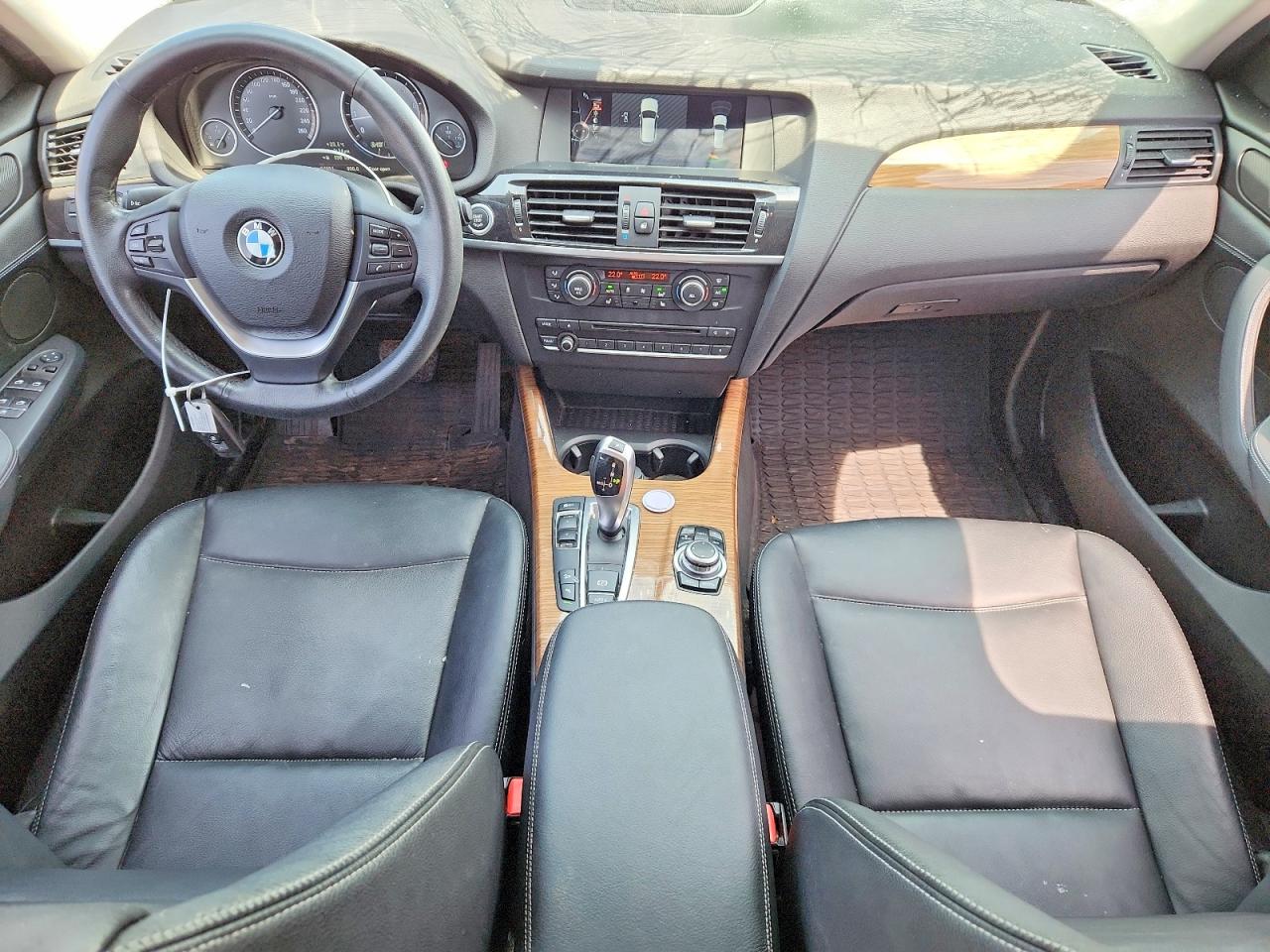 2014 Bmw X3 Xdrive35i Black vin: 5UXWX7C58EL984542