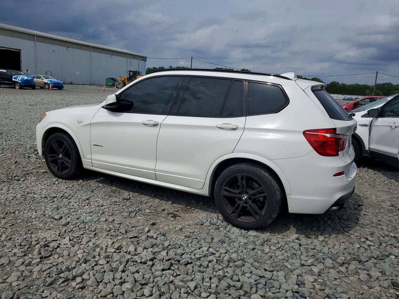 2013 Bmw X3 Xdrive35i Белый vin: 5UXWX7C59DL978120