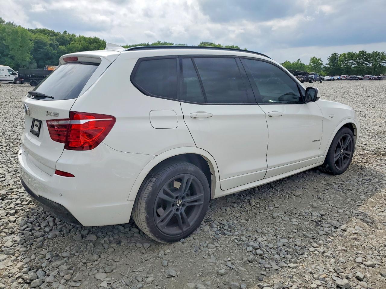 2013 Bmw X3 Xdrive35i Белый vin: 5UXWX7C59DL978120