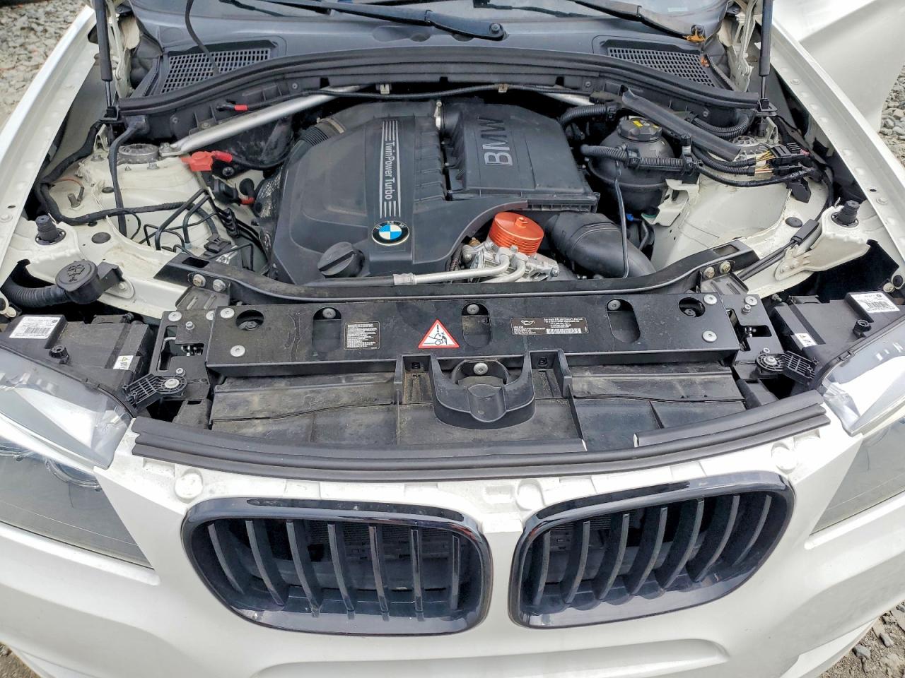 2013 Bmw X3 Xdrive35i Белый vin: 5UXWX7C59DL978120