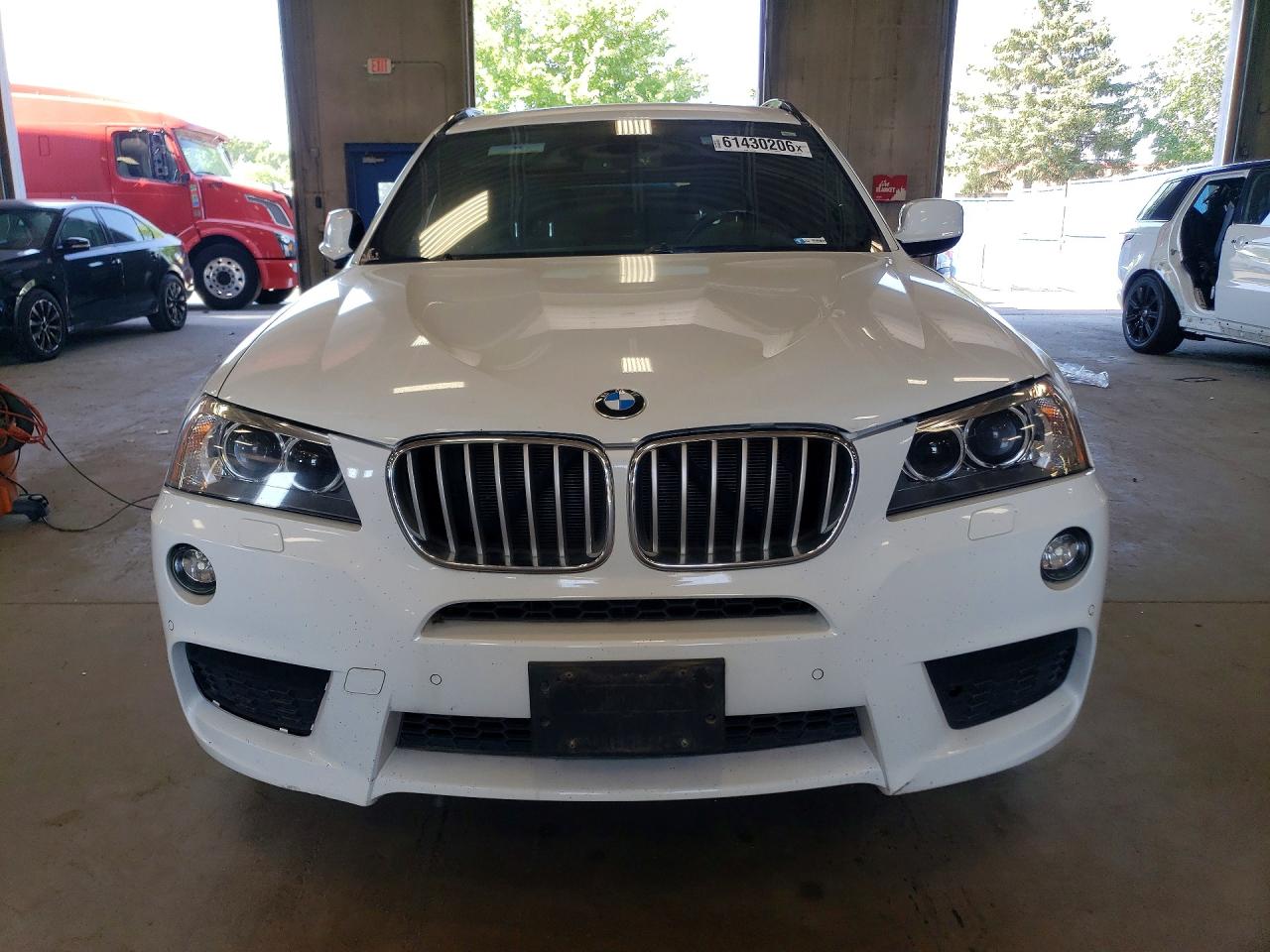 2013 Bmw X3 Xdrive35i White vin: 5UXWX7C59DL979851