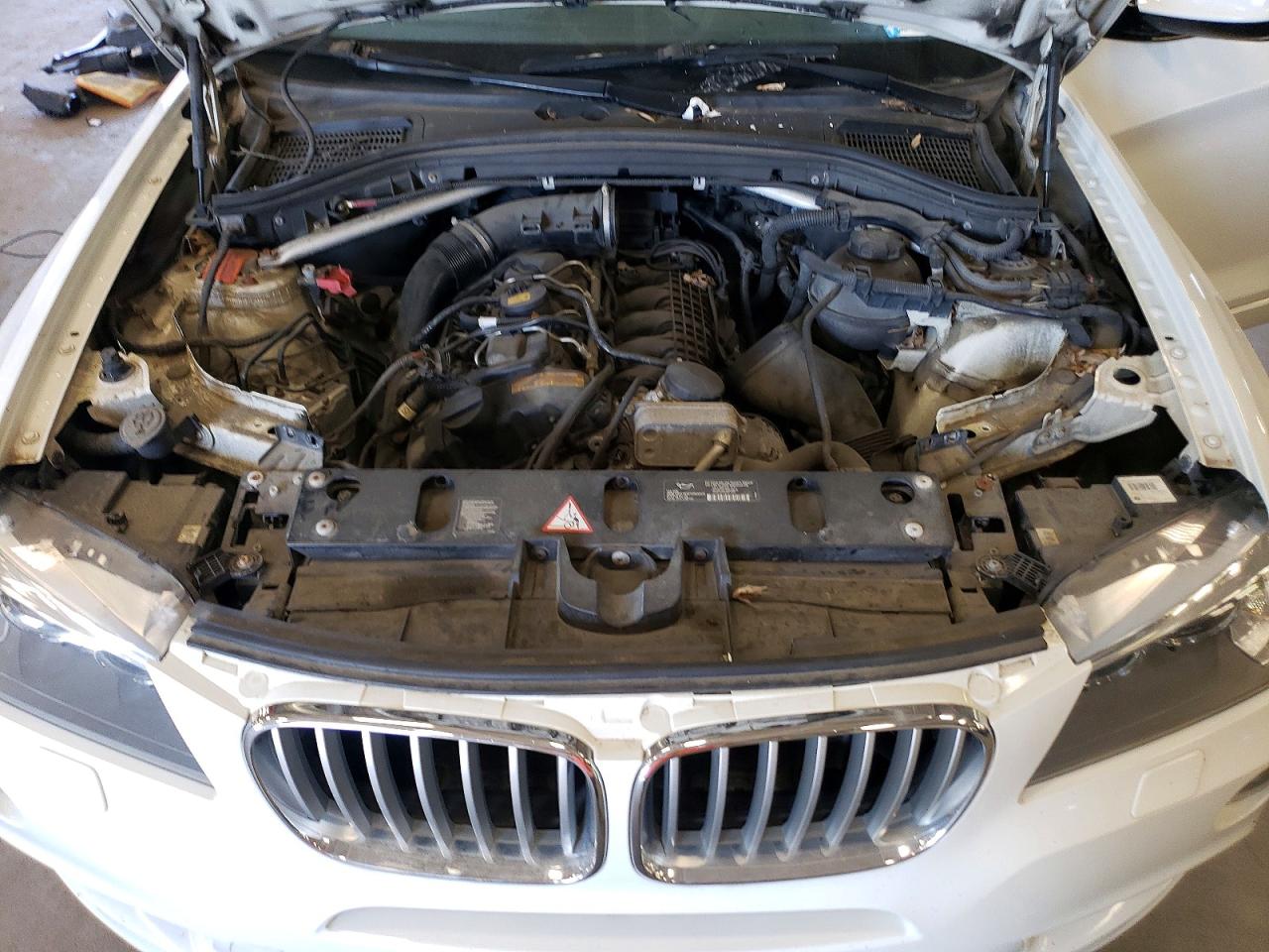 2013 Bmw X3 Xdrive35i White vin: 5UXWX7C59DL979851