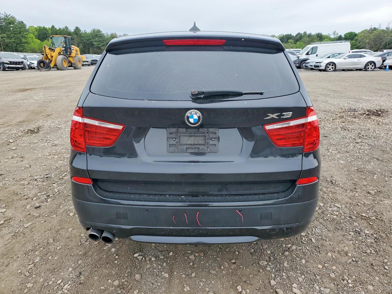 2014 Bmw X3 Xdrive35i Black vin: 5UXWX7C59E0E81235