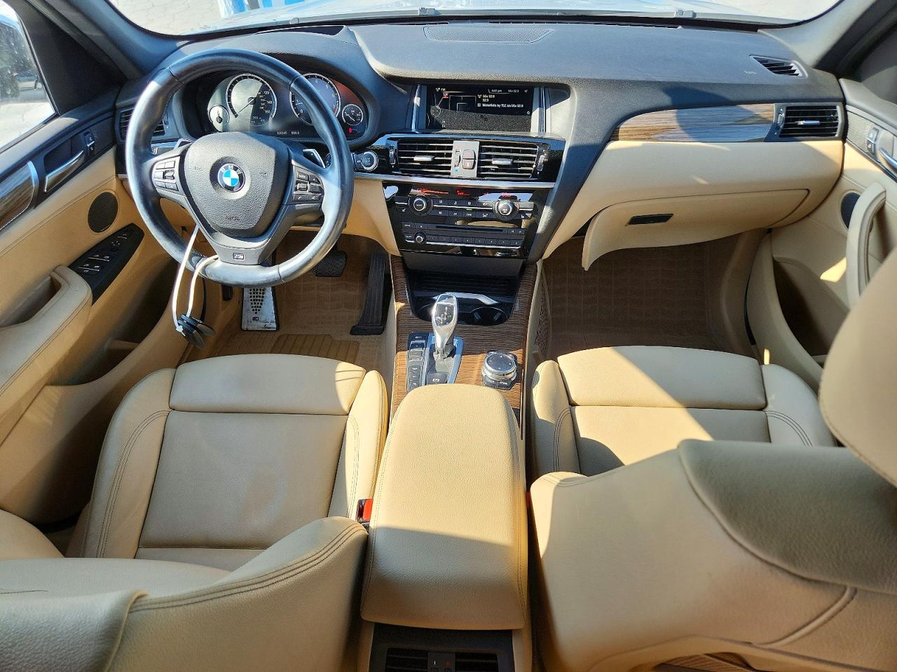 2015 Bmw X3 Xdrive35i Silver vin: 5UXWX7C59F0K33288