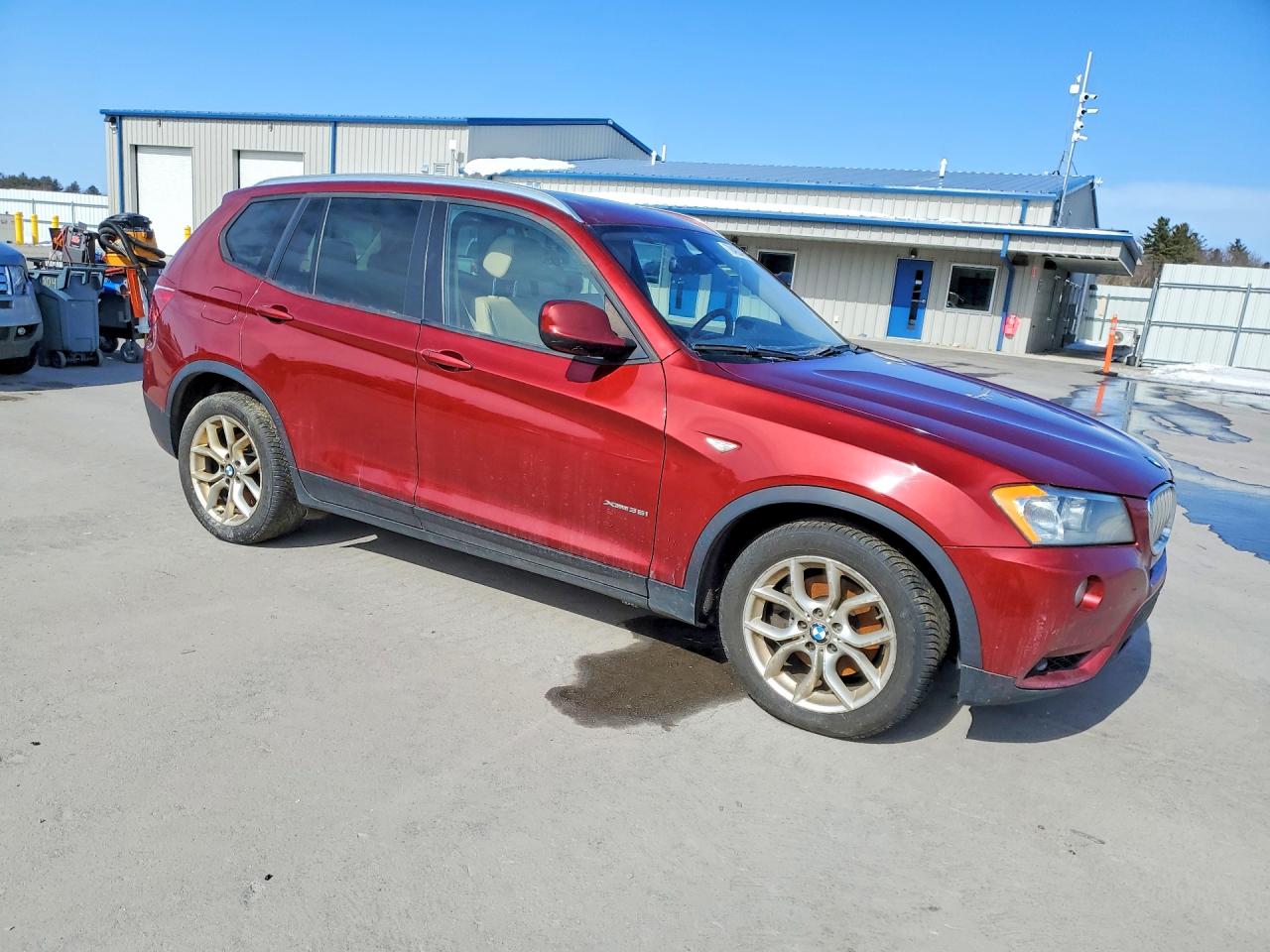 2013 Bmw X3 Xdrive35i Красный vin: 5UXWX7C5XDL977428