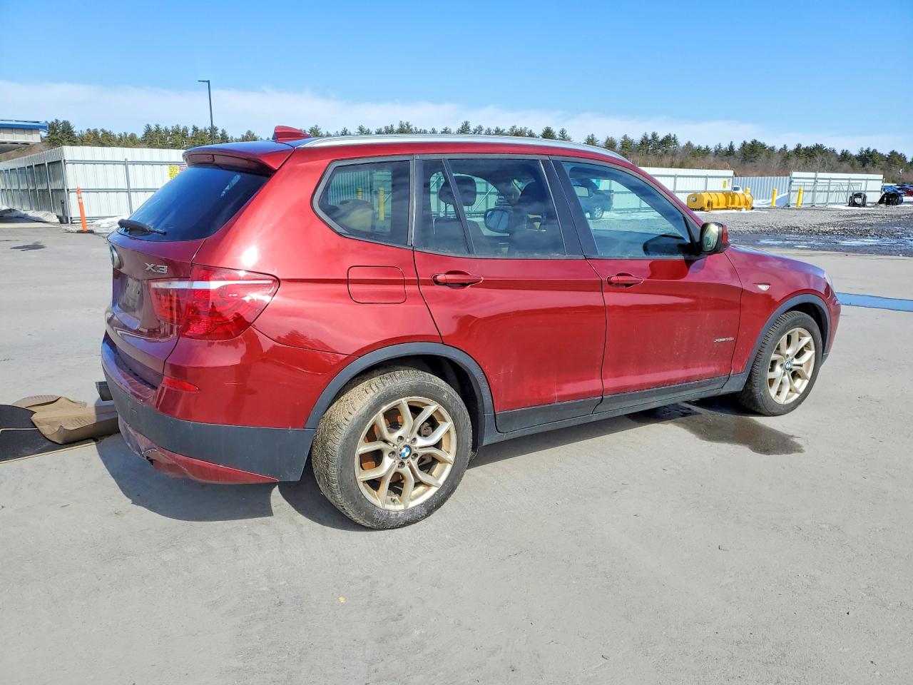 2013 Bmw X3 Xdrive35i Красный vin: 5UXWX7C5XDL977428