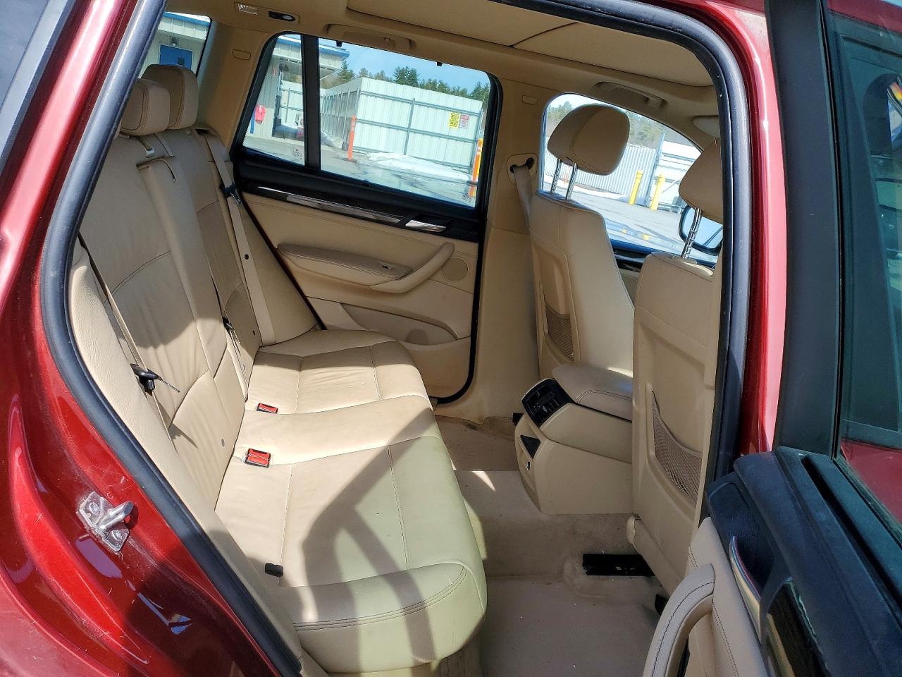2013 Bmw X3 Xdrive35i Красный vin: 5UXWX7C5XDL977428