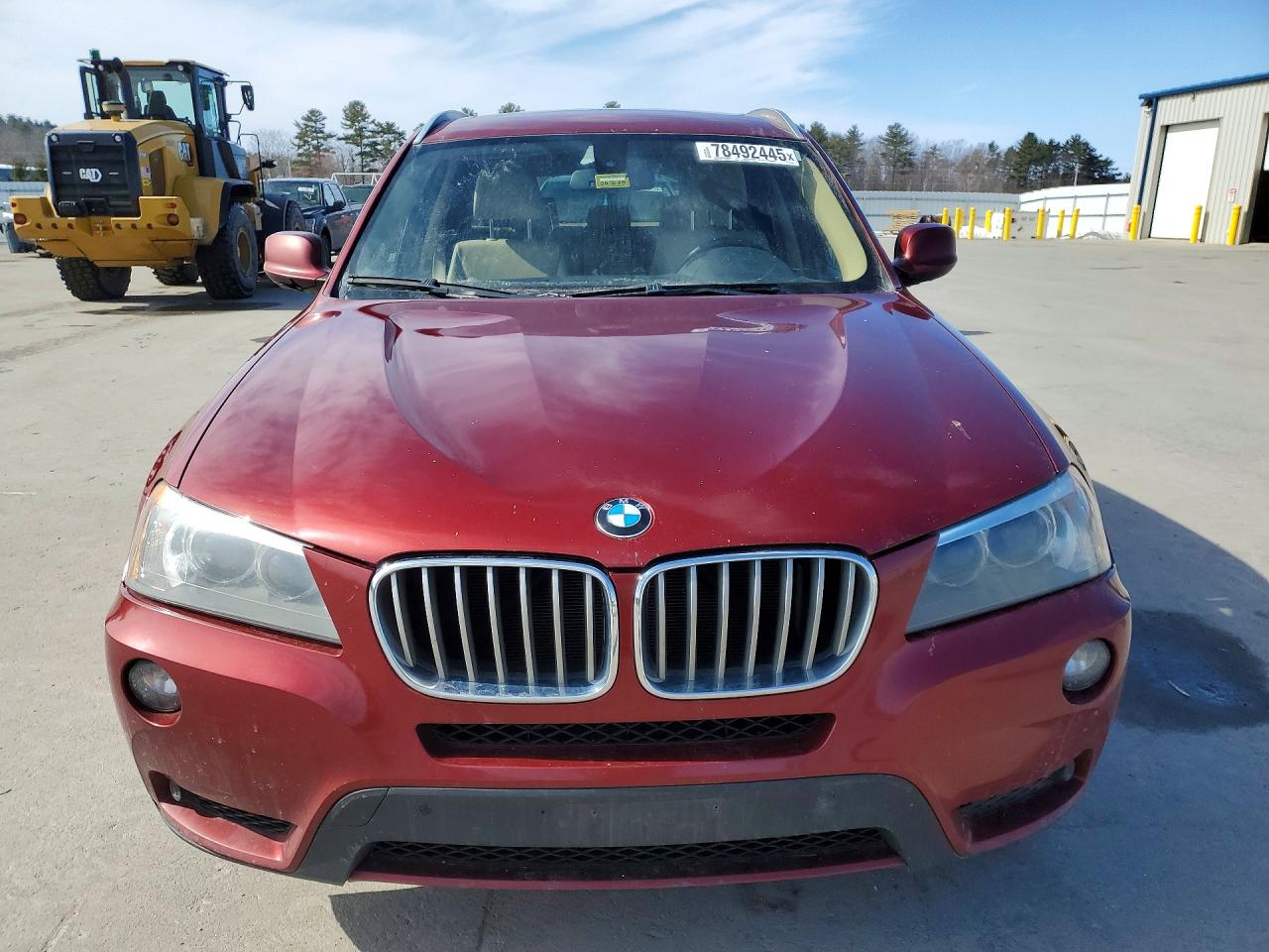 2013 Bmw X3 Xdrive35i Красный vin: 5UXWX7C5XDL977428