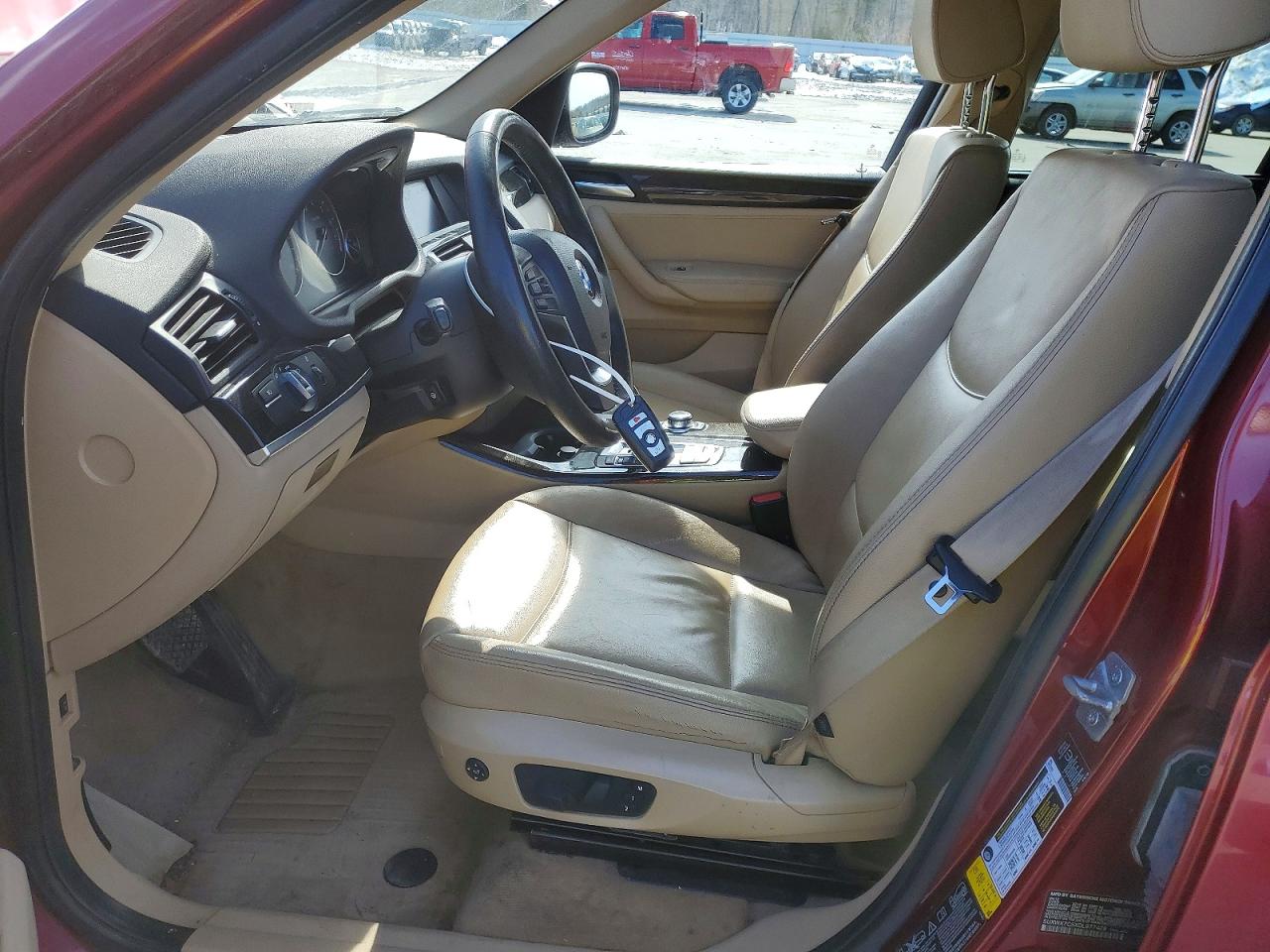 2013 Bmw X3 Xdrive35i Красный vin: 5UXWX7C5XDL977428
