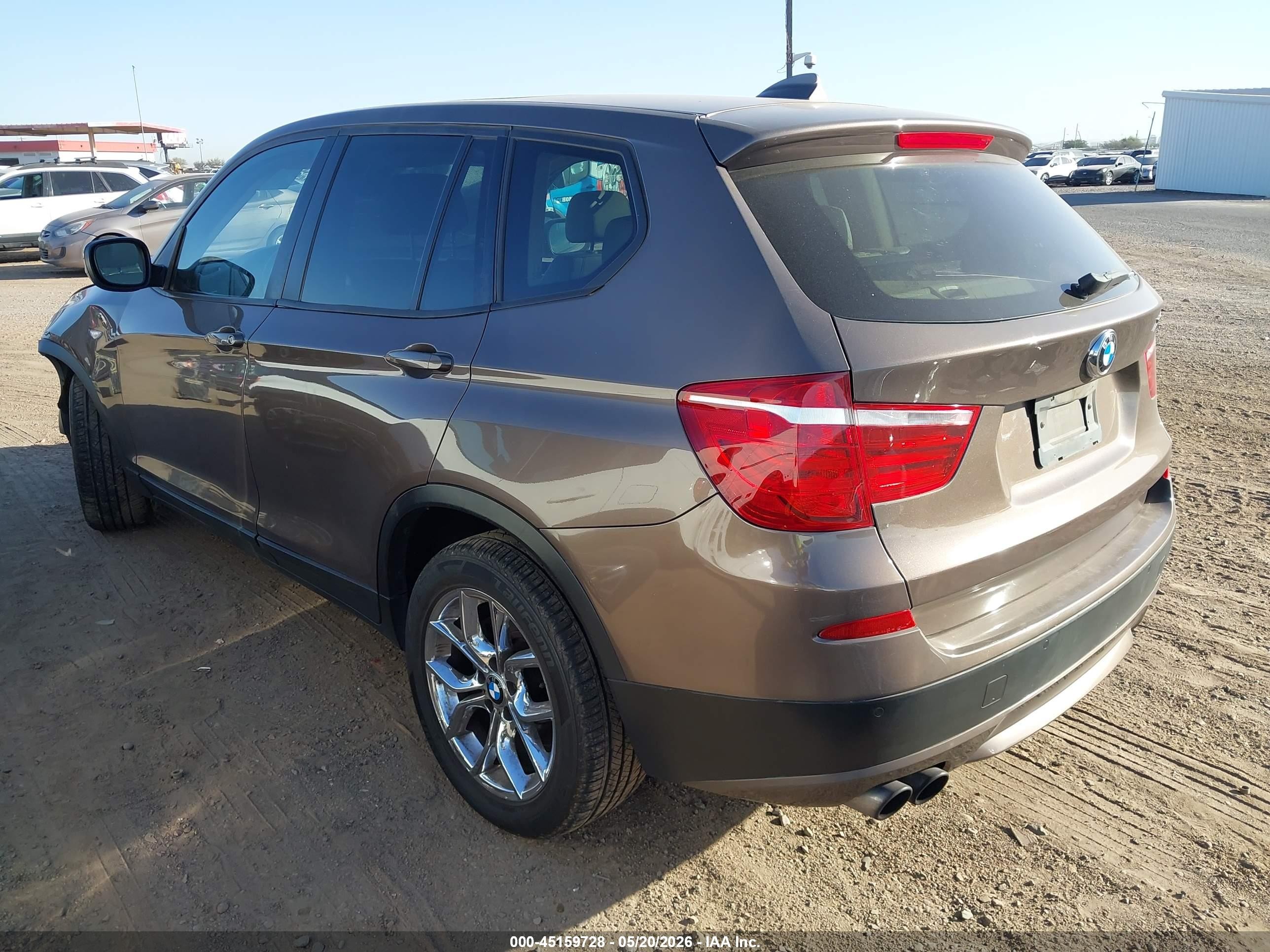 2013 Bmw X3 Xdrive35i Brown vin: 5UXWX7C5XDL978207