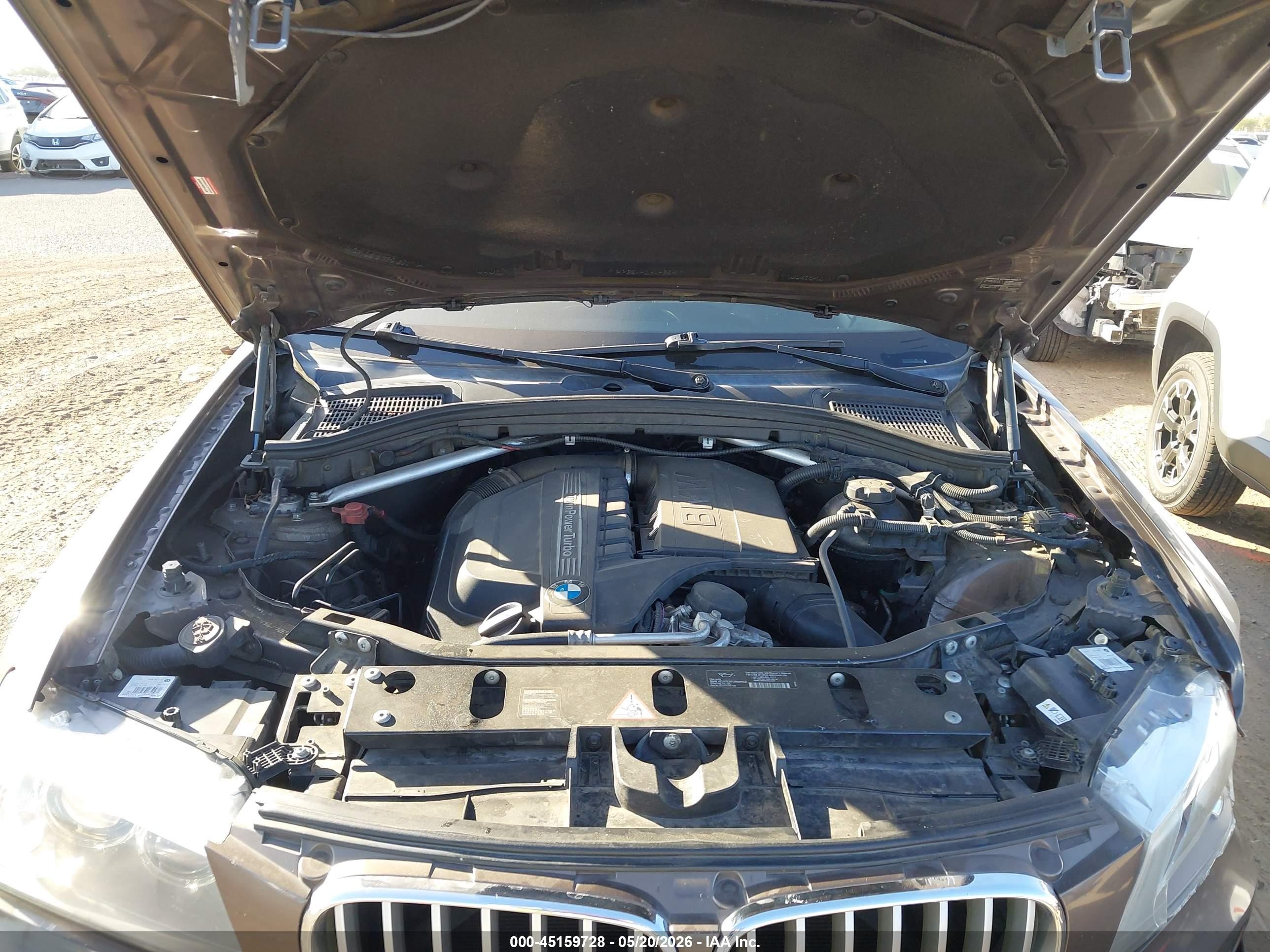 2013 Bmw X3 Xdrive35i Brown vin: 5UXWX7C5XDL978207