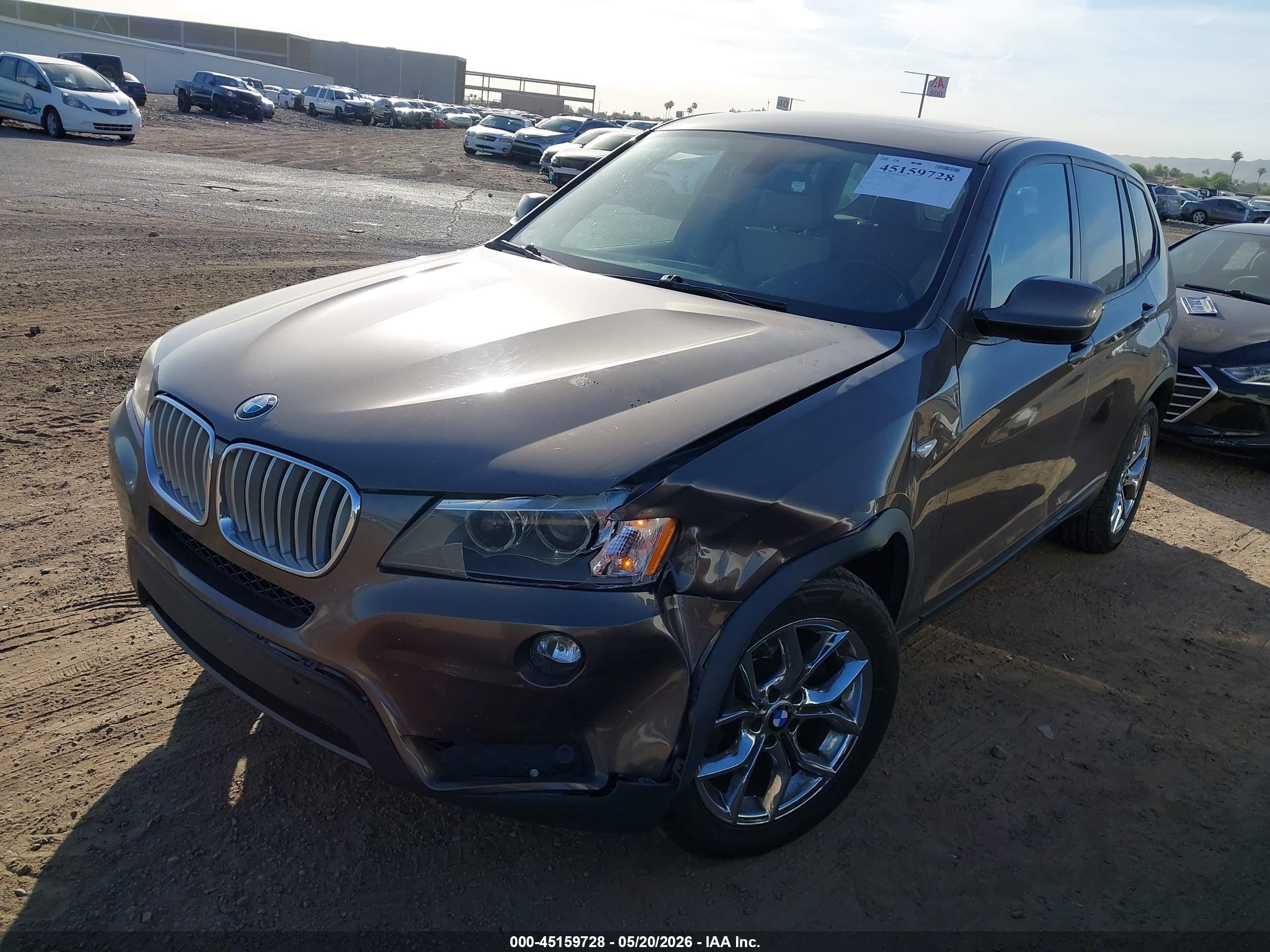 2013 Bmw X3 Xdrive35i Brown vin: 5UXWX7C5XDL978207