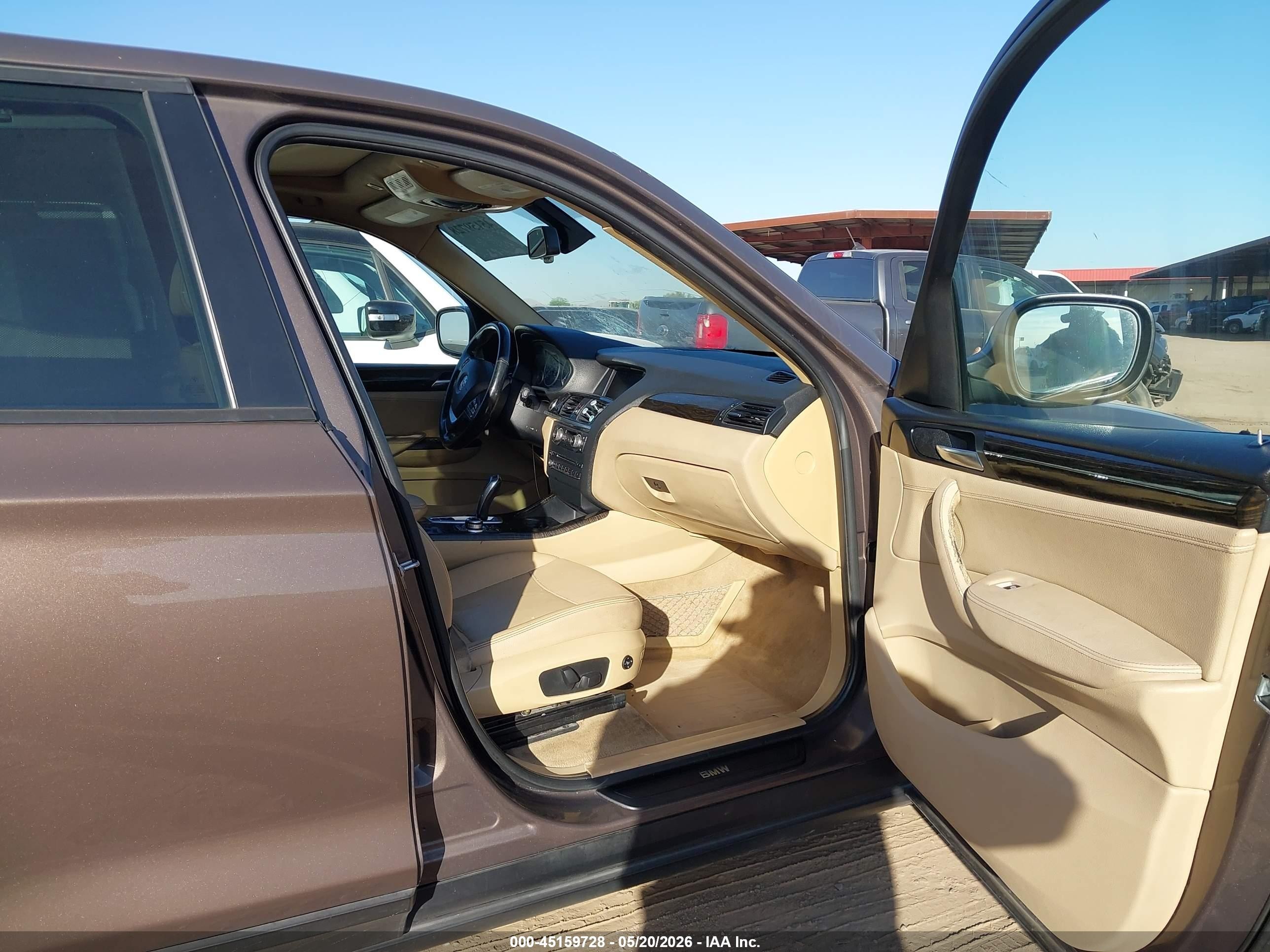 2013 Bmw X3 Xdrive35i Brown vin: 5UXWX7C5XDL978207