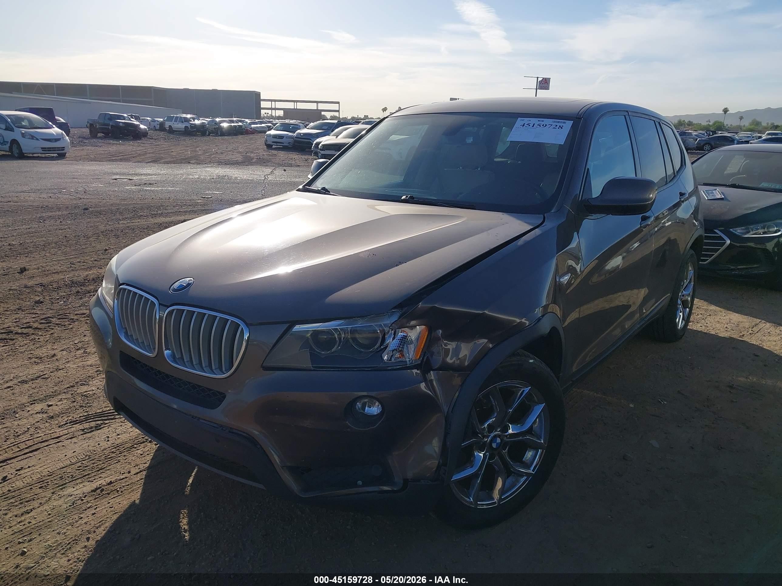 2013 Bmw X3 Xdrive35i Brown vin: 5UXWX7C5XDL978207