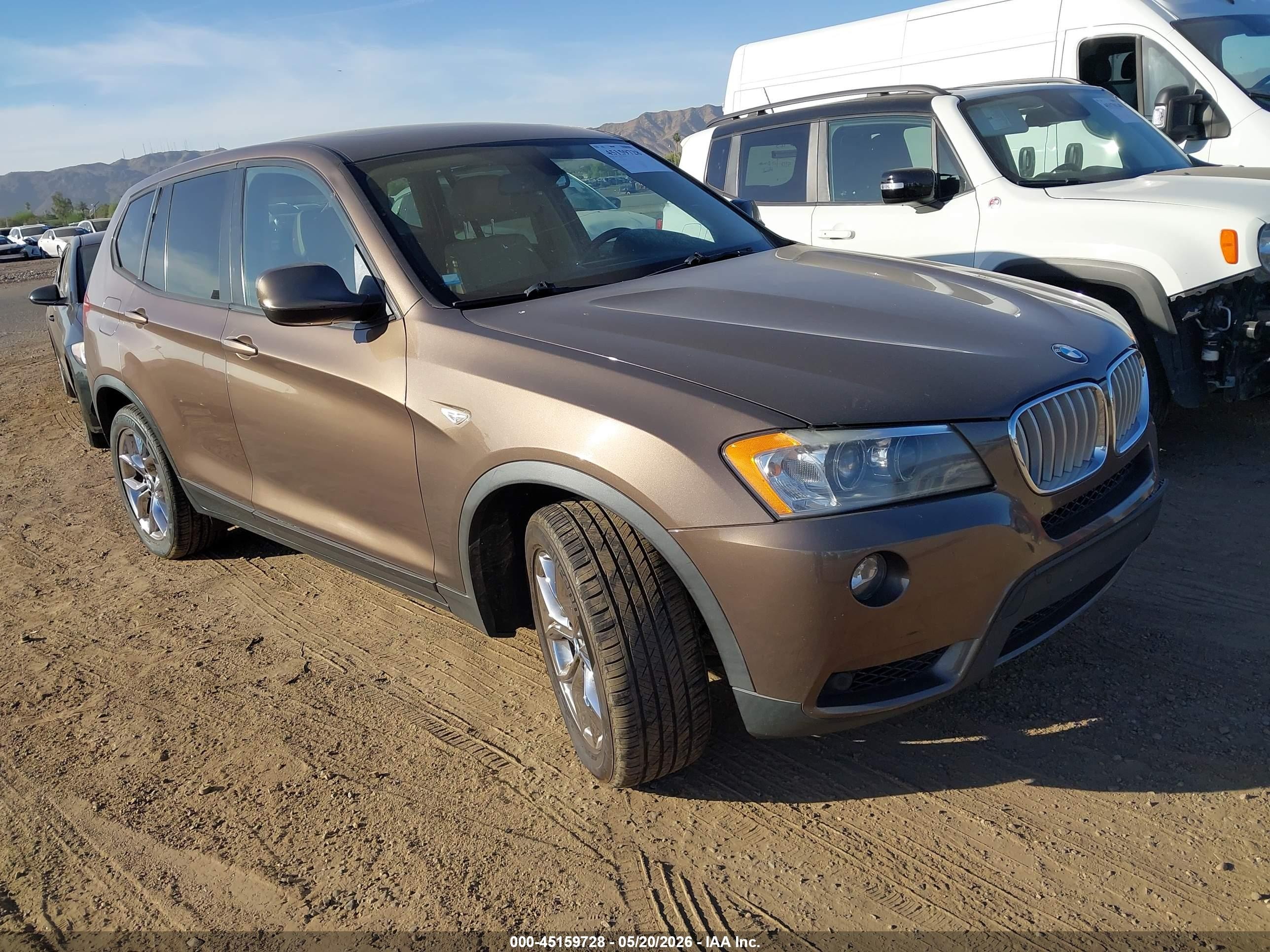 2013 Bmw X3 Xdrive35i Brown vin: 5UXWX7C5XDL978207