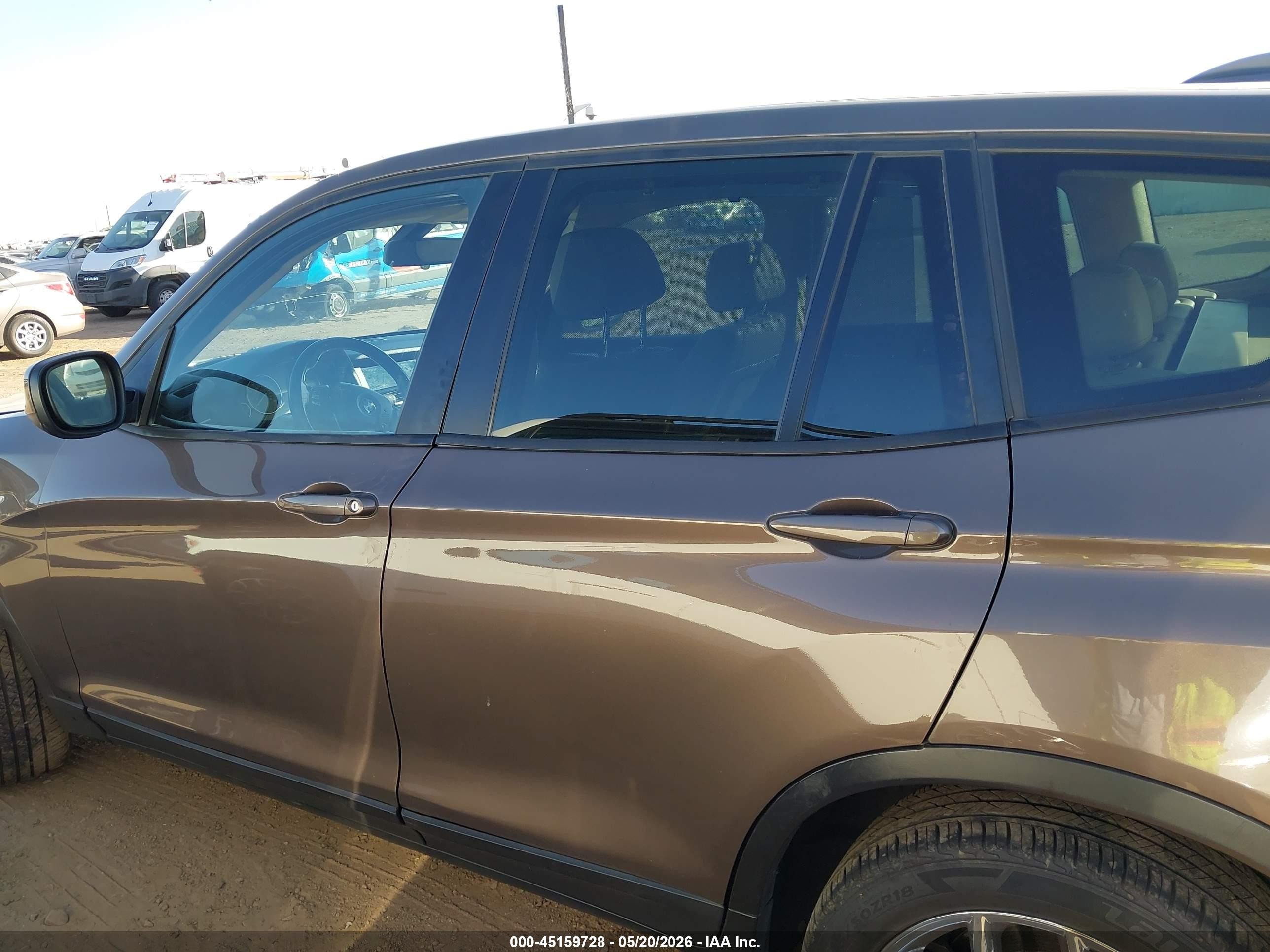 2013 Bmw X3 Xdrive35i Brown vin: 5UXWX7C5XDL978207