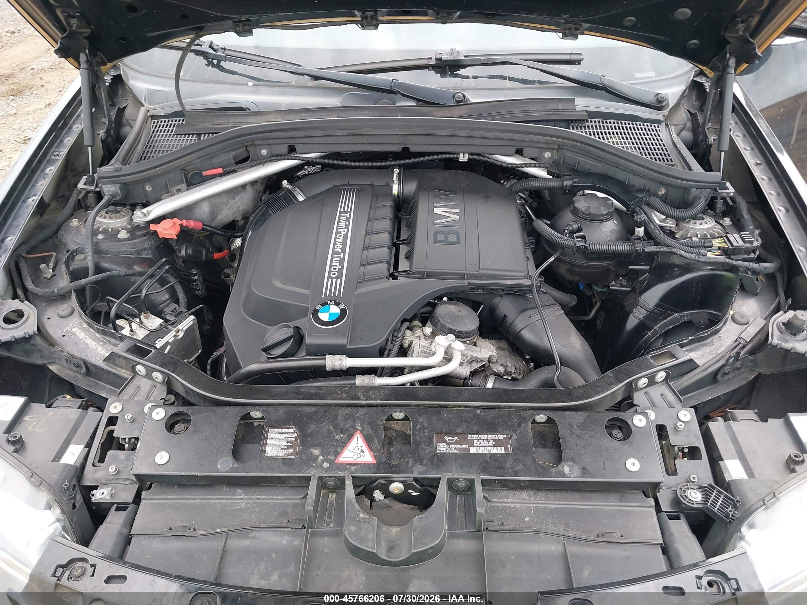 2013 Bmw X3 Xdrive35i Black vin: 5UXWX7C5XDL978823