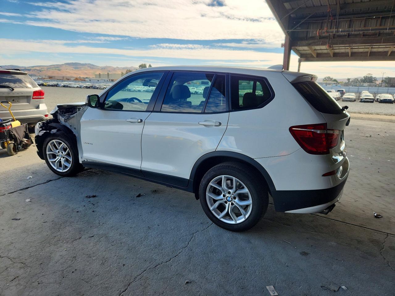 2013 Bmw X3 Xdrive35i White vin: 5UXWX7C5XDL979583
