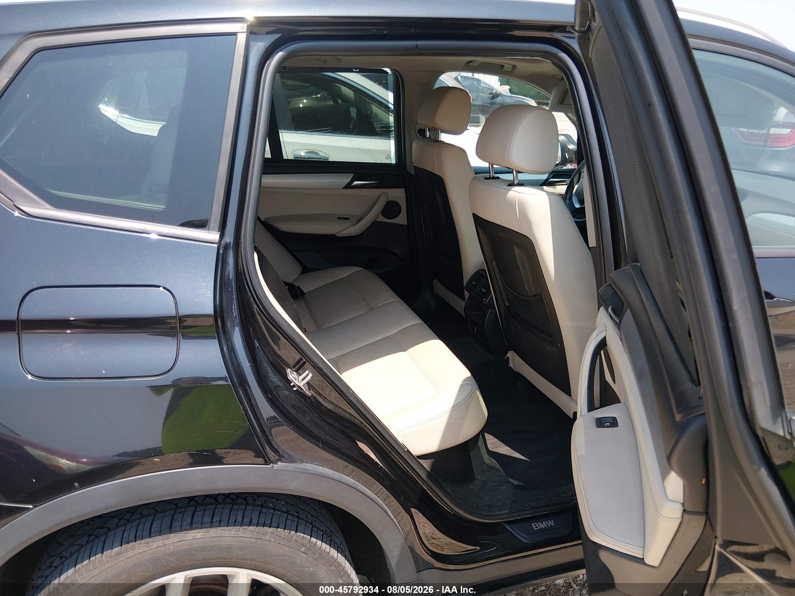 2013 Bmw X3 Xdrive35i Black vin: 5UXWX7C5XDL979857