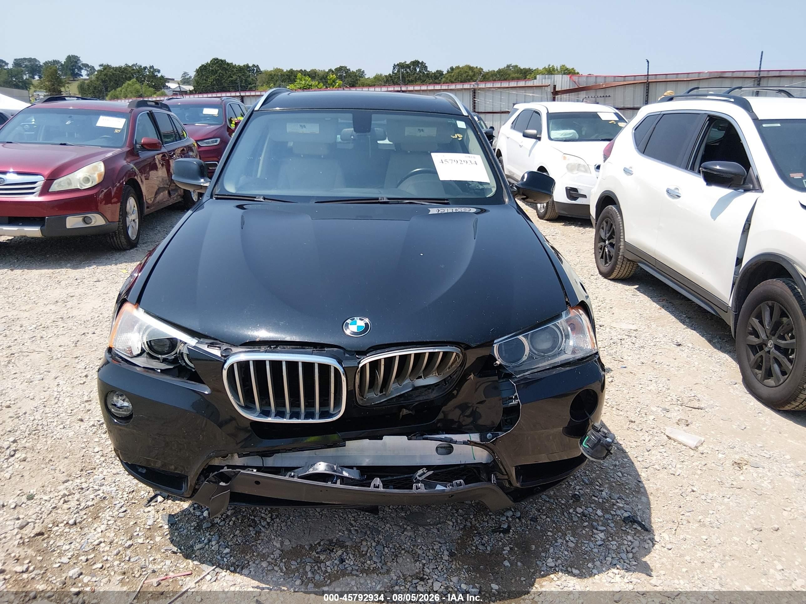 2013 Bmw X3 Xdrive35i Black vin: 5UXWX7C5XDL979857