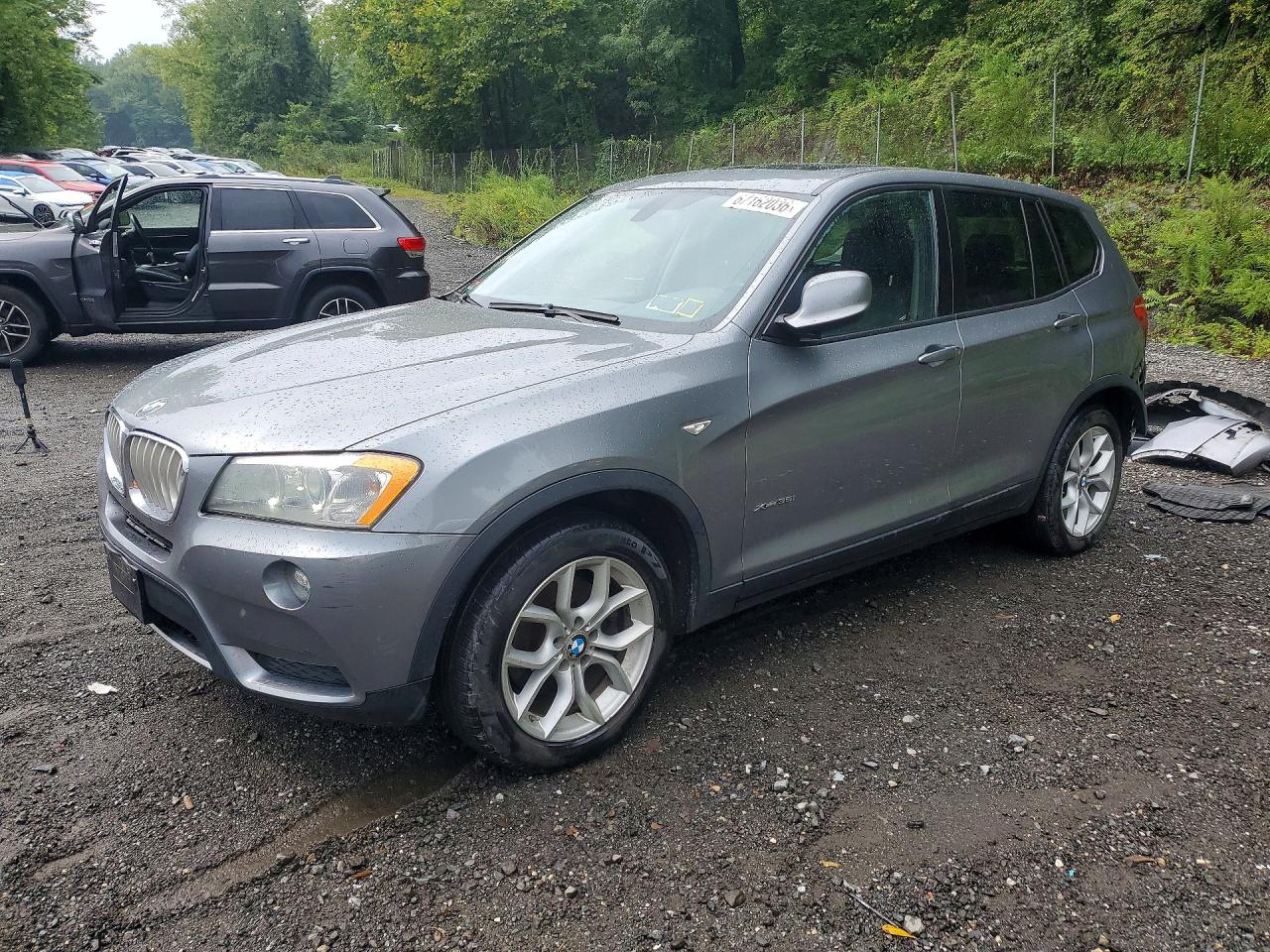 2014 Bmw X3 Xdrive35i Серый vin: 5UXWX7C5XE0E78540