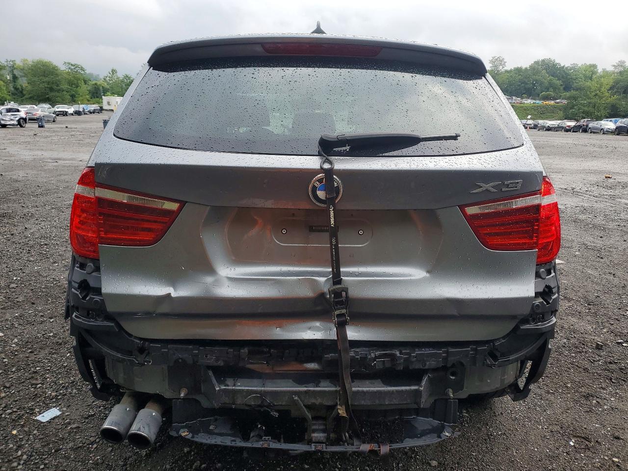 2014 Bmw X3 Xdrive35i Gray vin: 5UXWX7C5XE0E78540