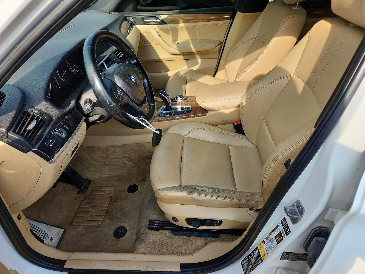 2014 Bmw X3 Xdrive35i Белый vin: 5UXWX7C5XE0E78747