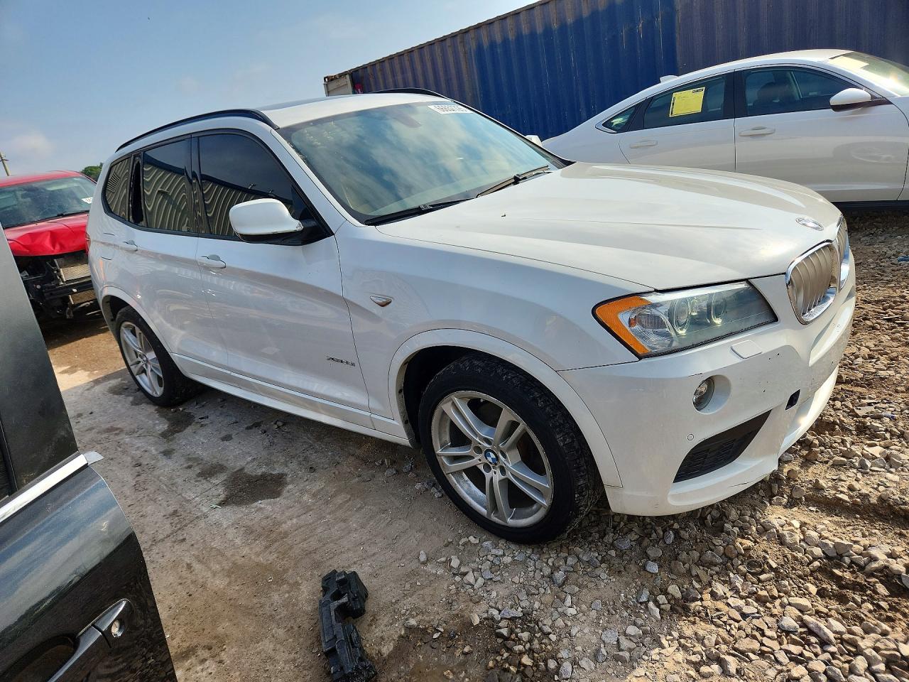 2014 Bmw X3 Xdrive35i Белый vin: 5UXWX7C5XE0E78747