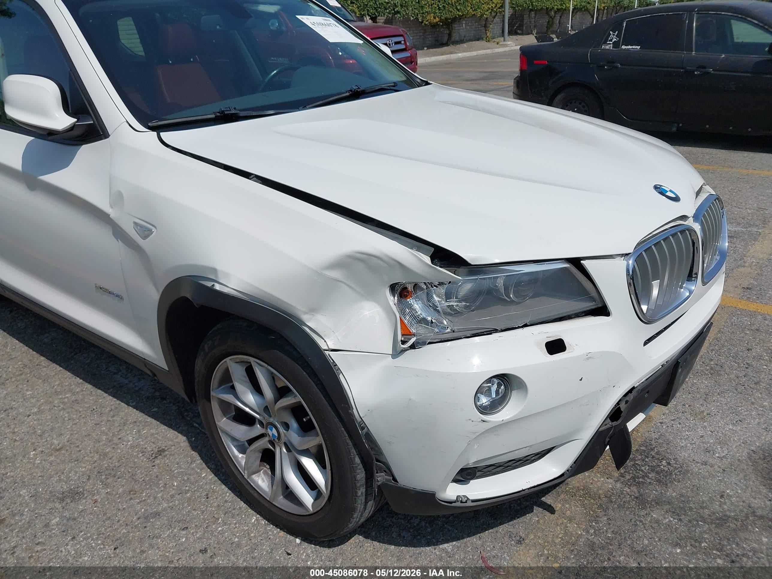 2014 Bmw X3 Xdrive35i Белый vin: 5UXWX7C5XE0E80868