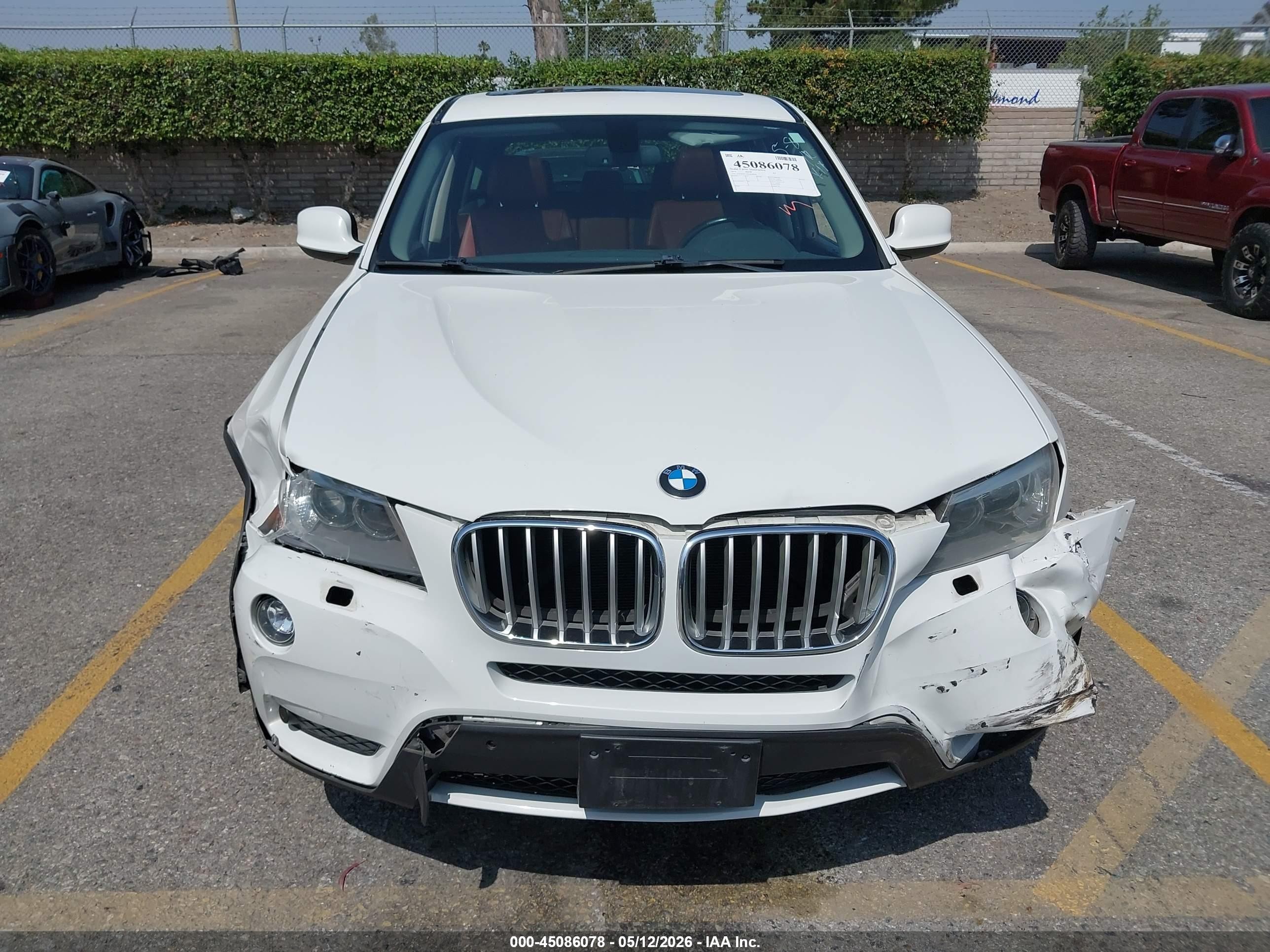 2014 Bmw X3 Xdrive35i Белый vin: 5UXWX7C5XE0E80868