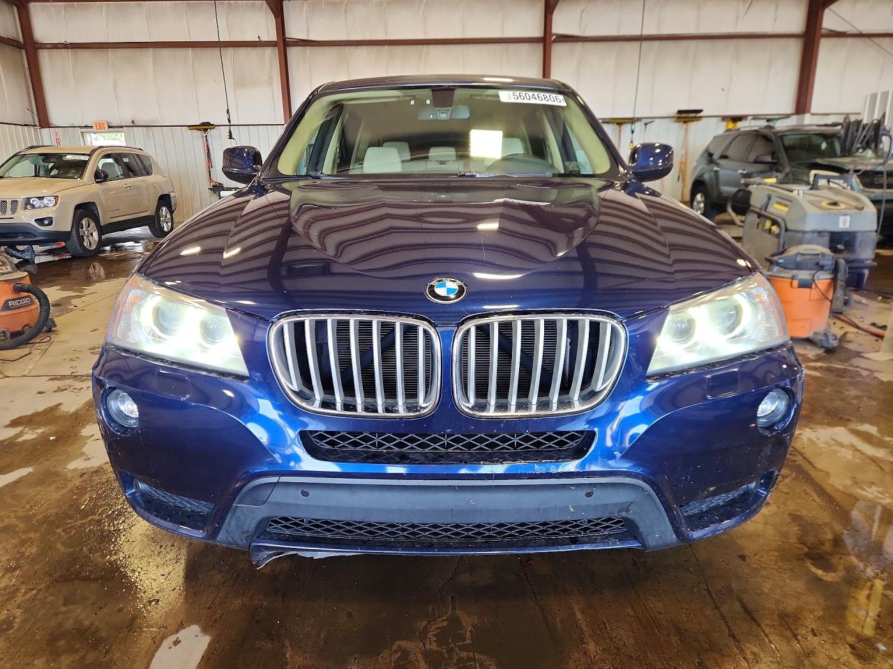 2014 Bmw X3 Xdrive35i Blue vin: 5UXWX7C5XE0E80885