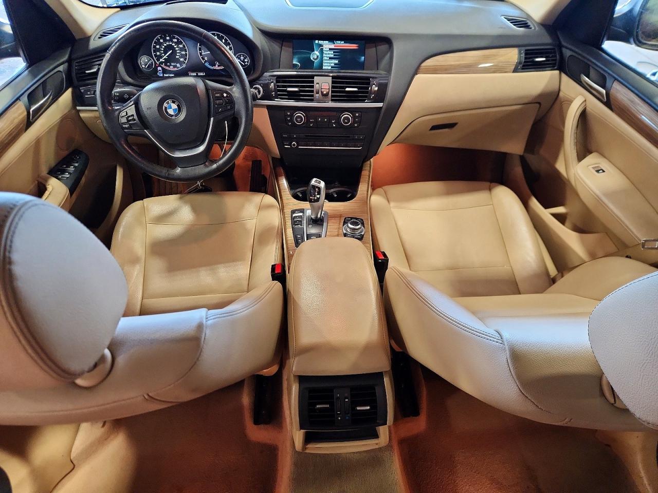 2014 Bmw X3 Xdrive35i Blue vin: 5UXWX7C5XE0E80885