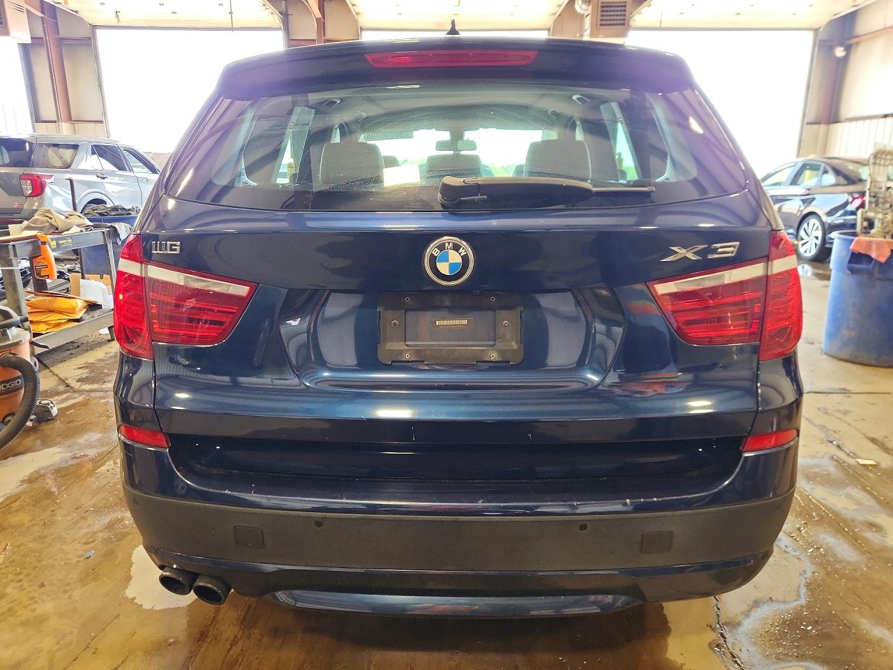 2014 Bmw X3 Xdrive35i Blue vin: 5UXWX7C5XE0E80885