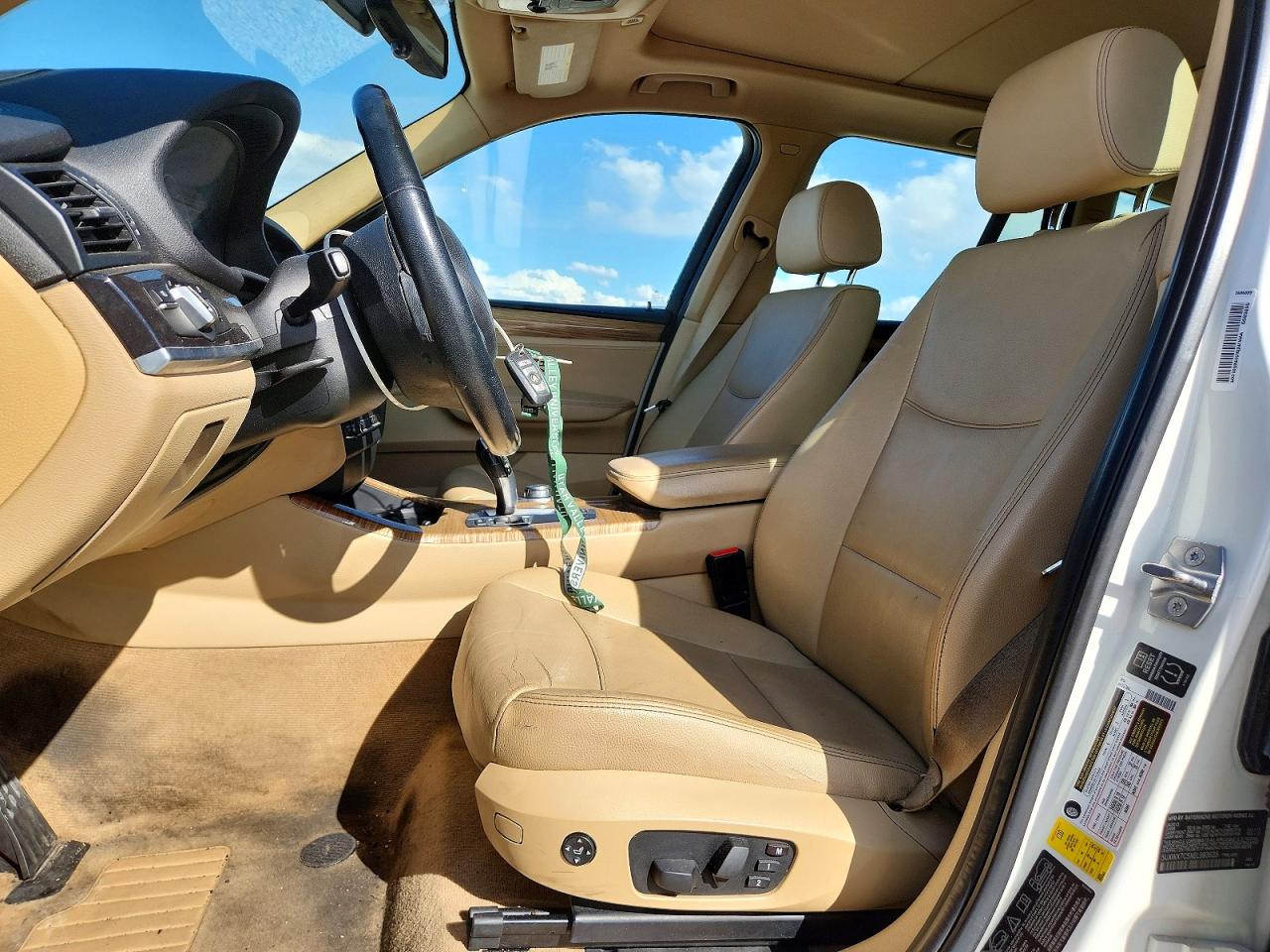 2014 Bmw X3 Xdrive35i White vin: 5UXWX7C5XEL983635