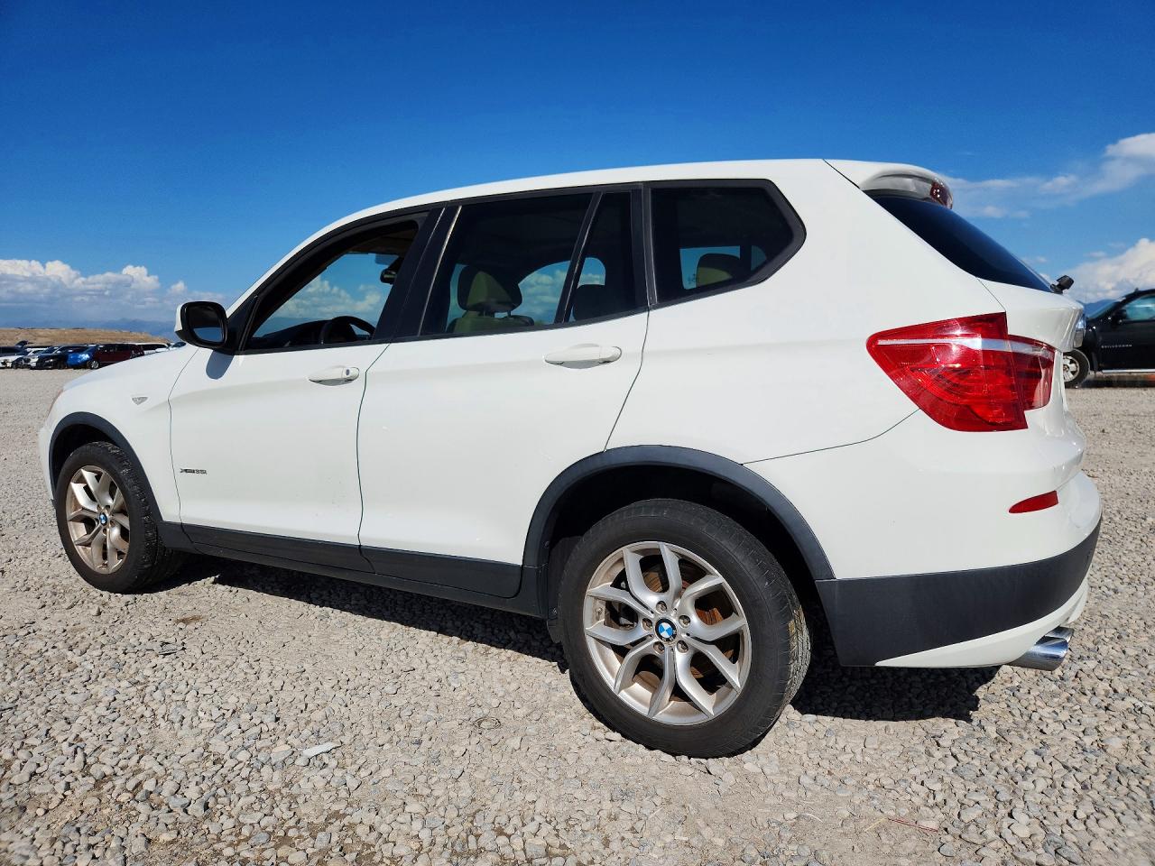 2014 Bmw X3 Xdrive35i White vin: 5UXWX7C5XEL983635