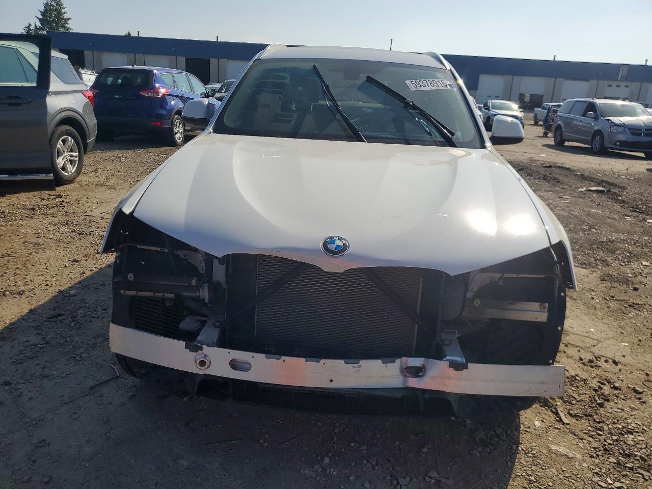 2015 Bmw X3 Xdrive35i White vin: 5UXWX7C5XF0K31890