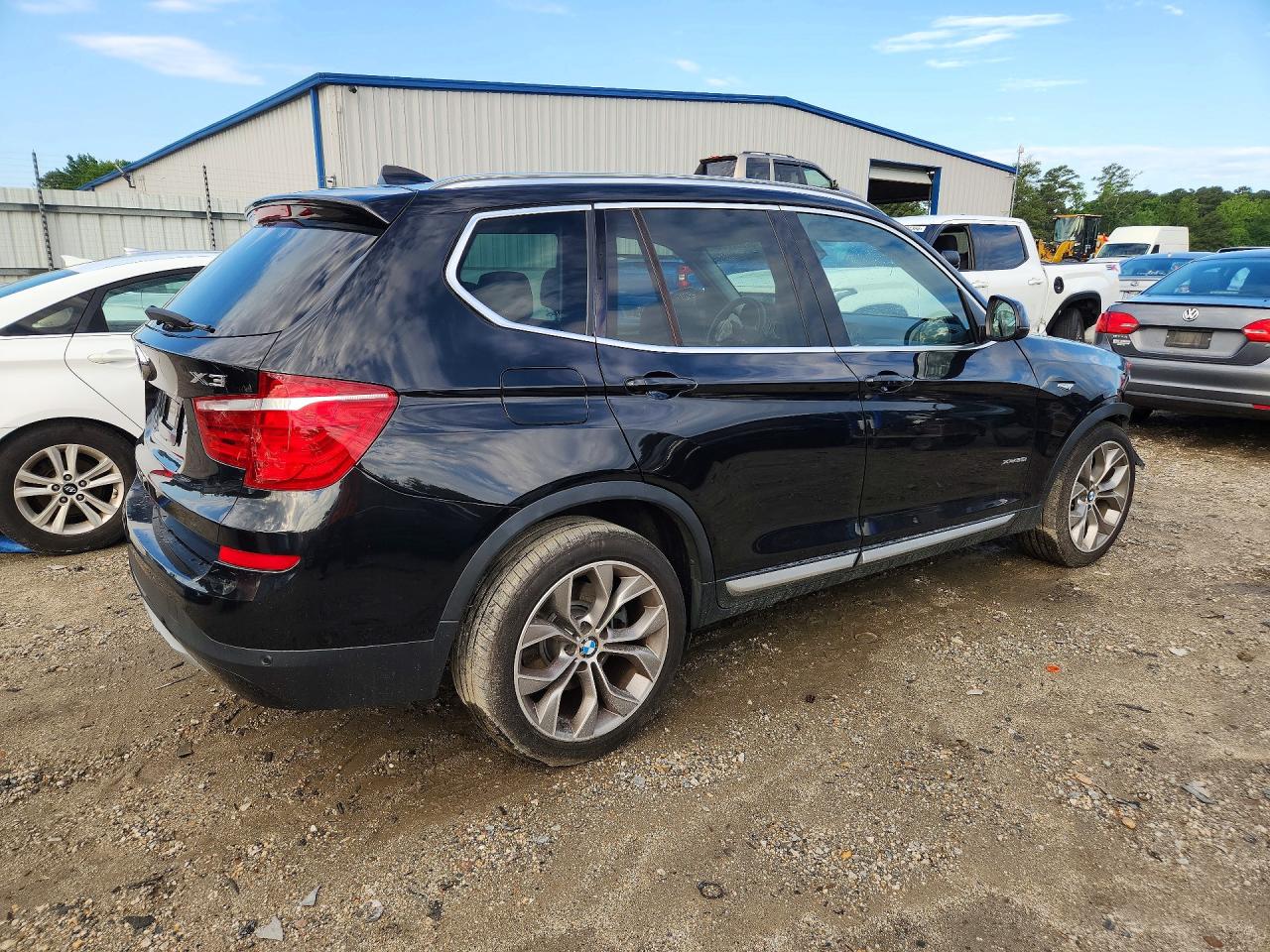 2015 Bmw X3 Xdrive35i Черный vin: 5UXWX7C5XF0K34188