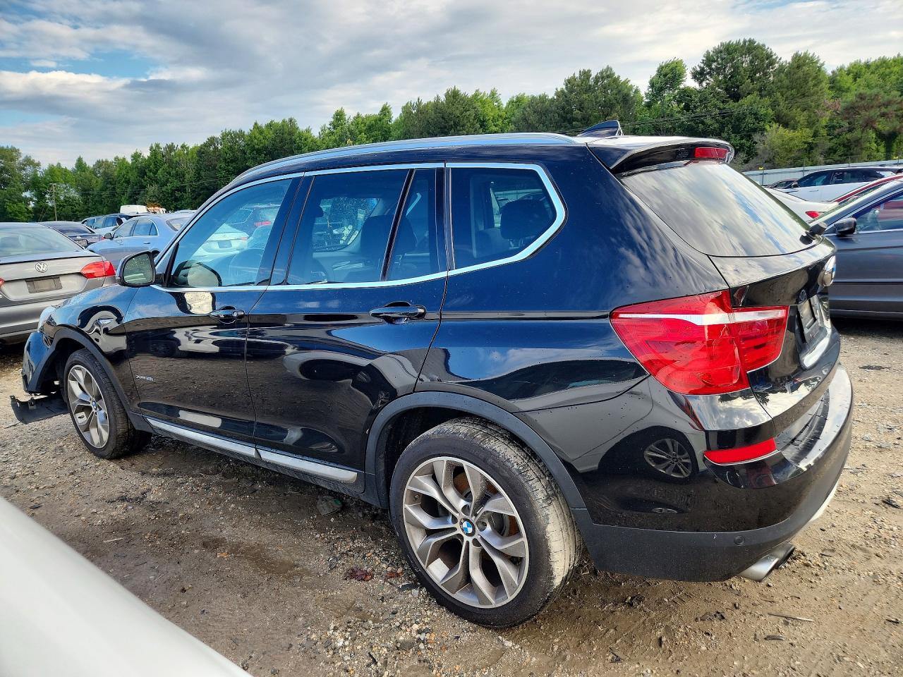 2015 Bmw X3 Xdrive35i Черный vin: 5UXWX7C5XF0K34188