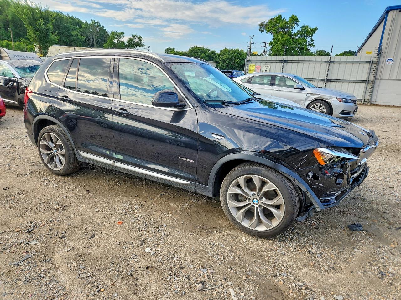 2015 Bmw X3 Xdrive35i Черный vin: 5UXWX7C5XF0K34188