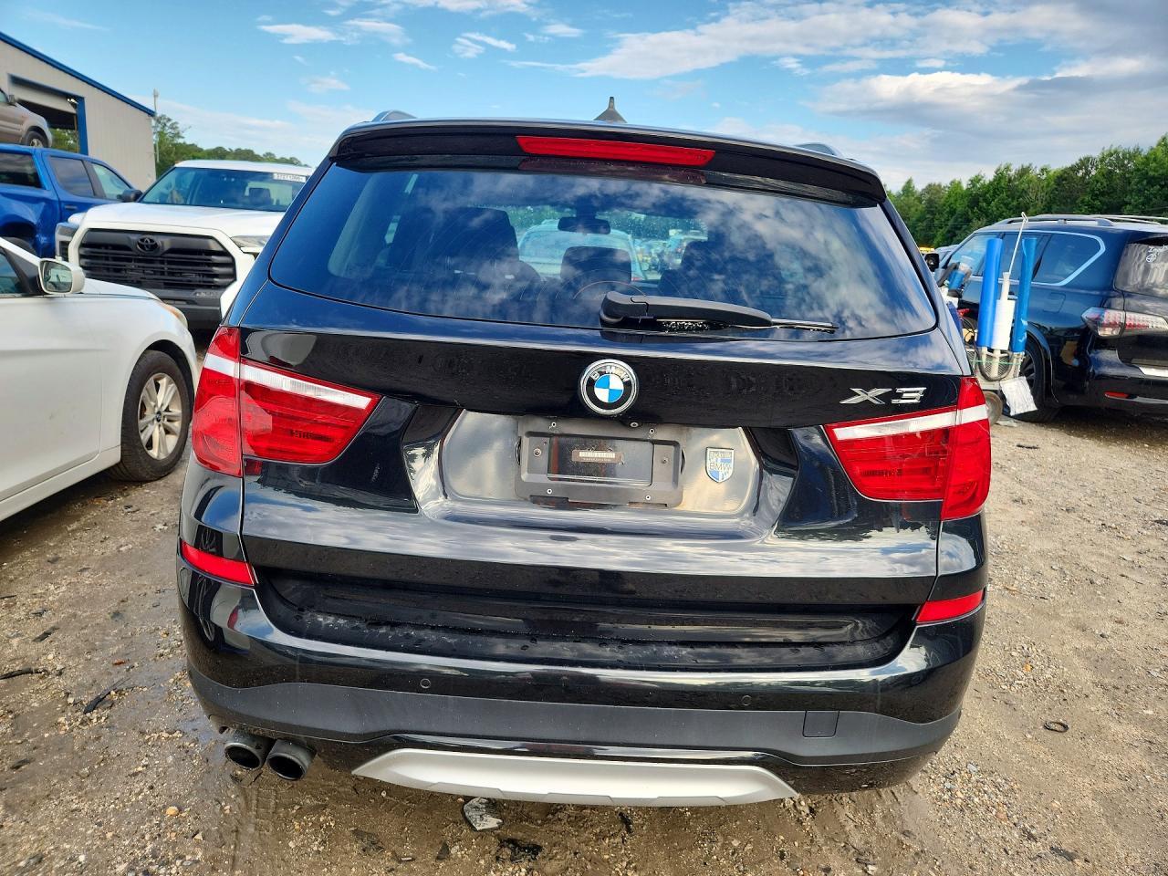 2015 Bmw X3 Xdrive35i Черный vin: 5UXWX7C5XF0K34188