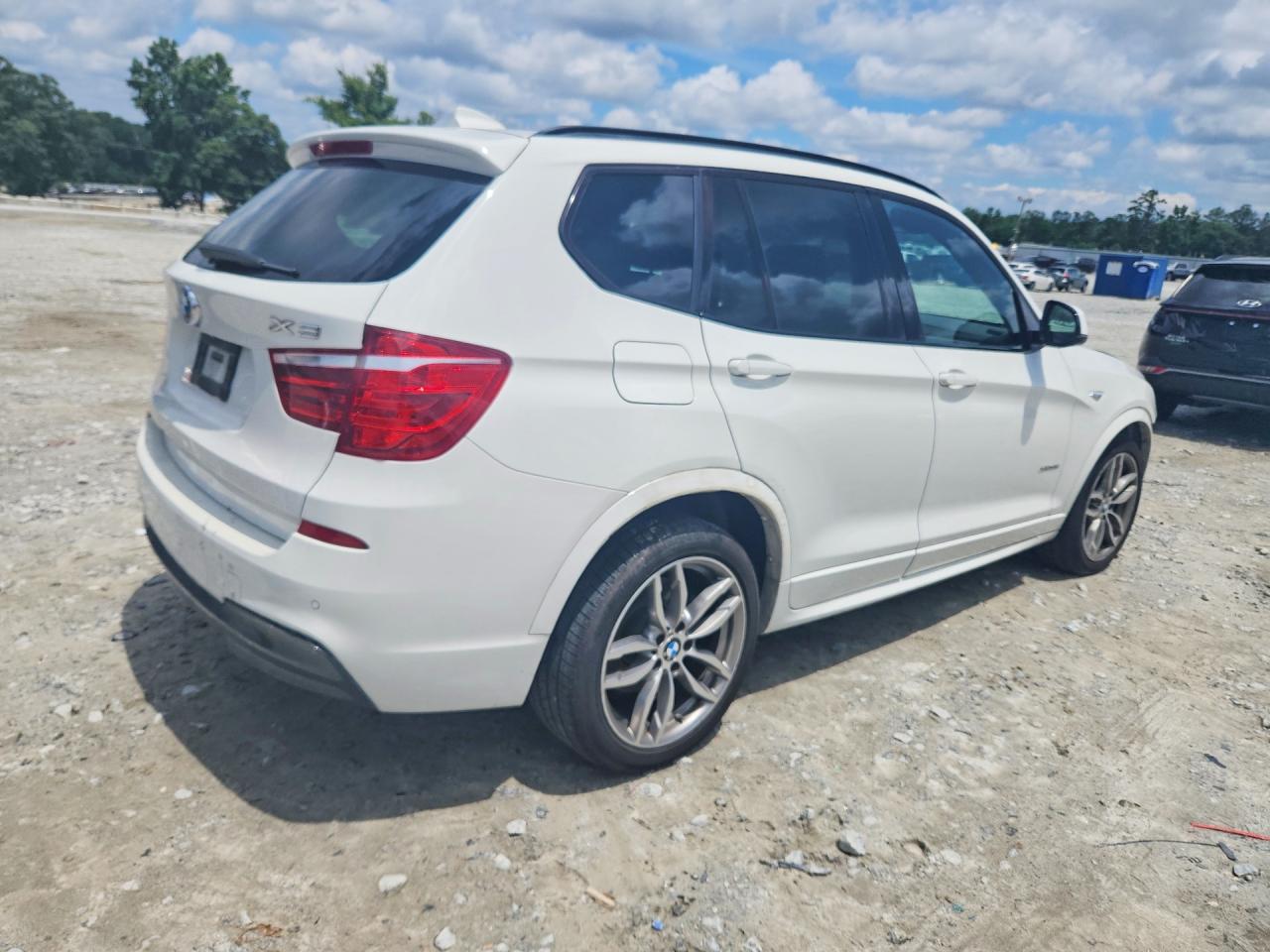 2016 Bmw X3 Xdrive35i White vin: 5UXWX7C5XG0R18109
